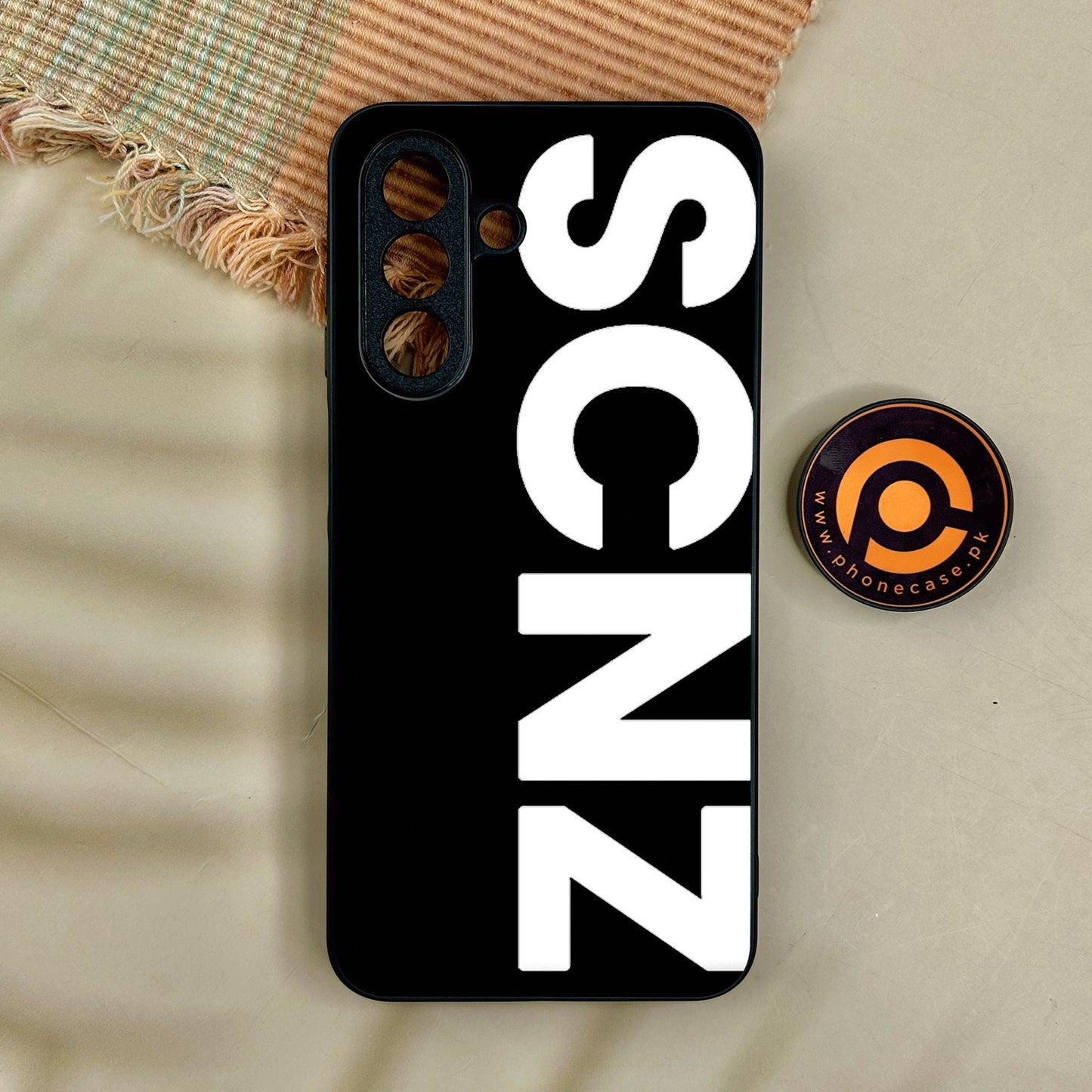 Samsung Galaxy A17 - Scnz - Premium Metal Printed Soft Bumper Shock Proof Case