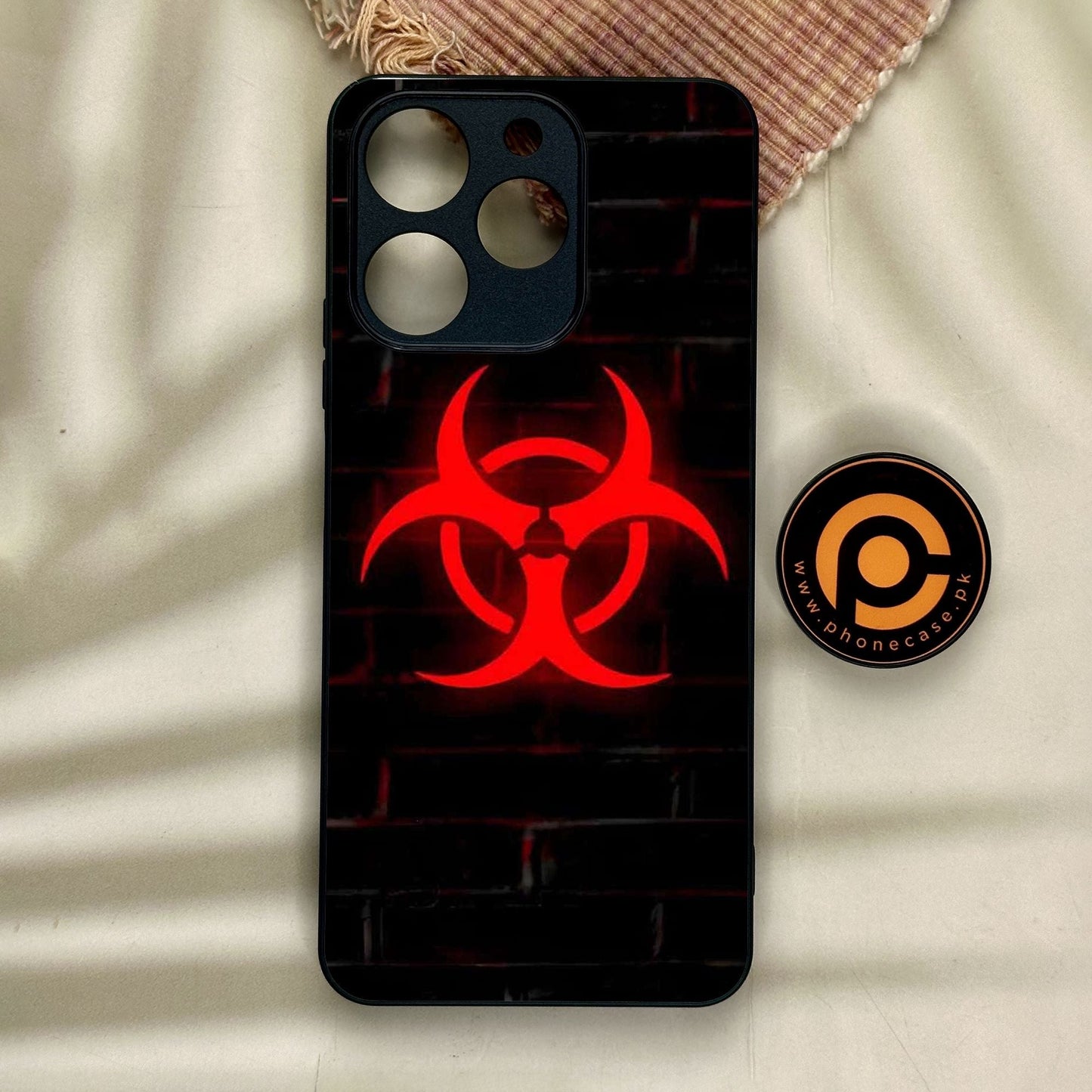 Realme Note 70 - Biohazard Design 6 - Premium Metal Printed Soft Bumper Shock Proof Case