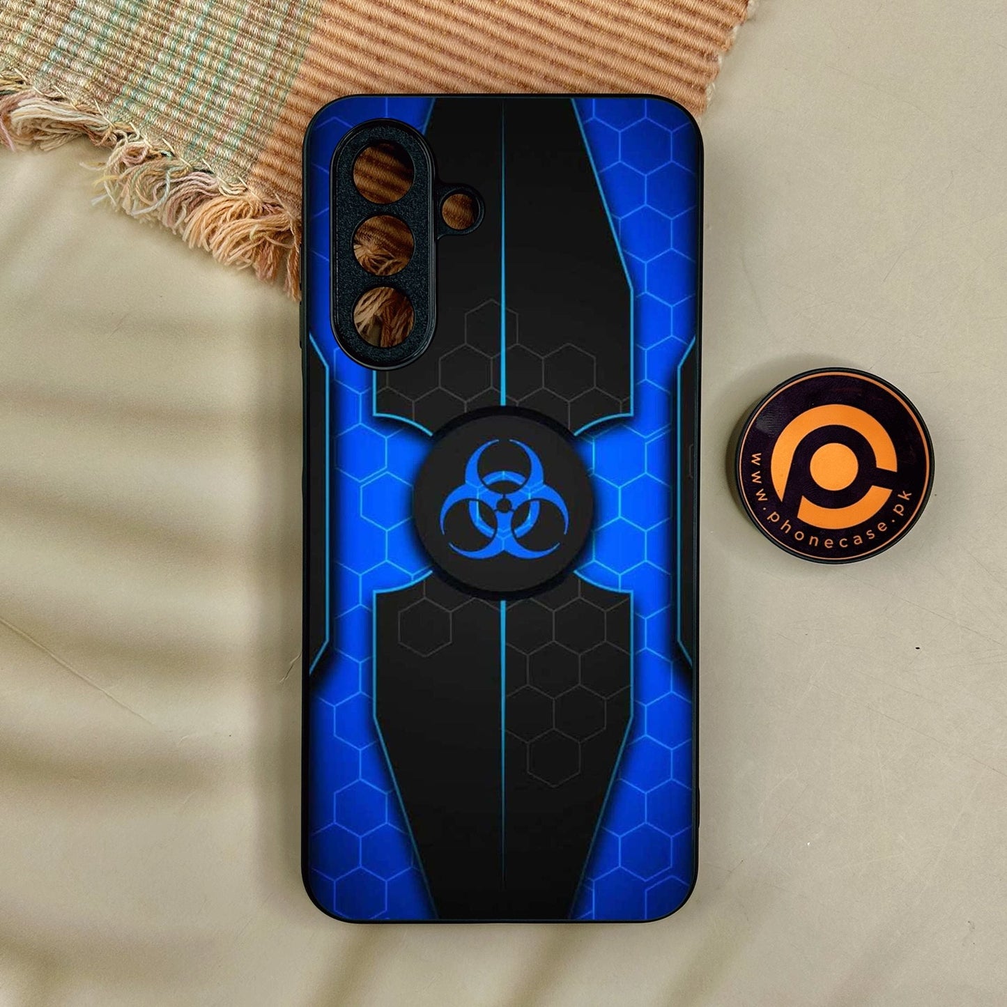 Samsung Galaxy A17 - Biohazard Design 1 - Premium Metal Printed Soft Bumper Shock Proof Case