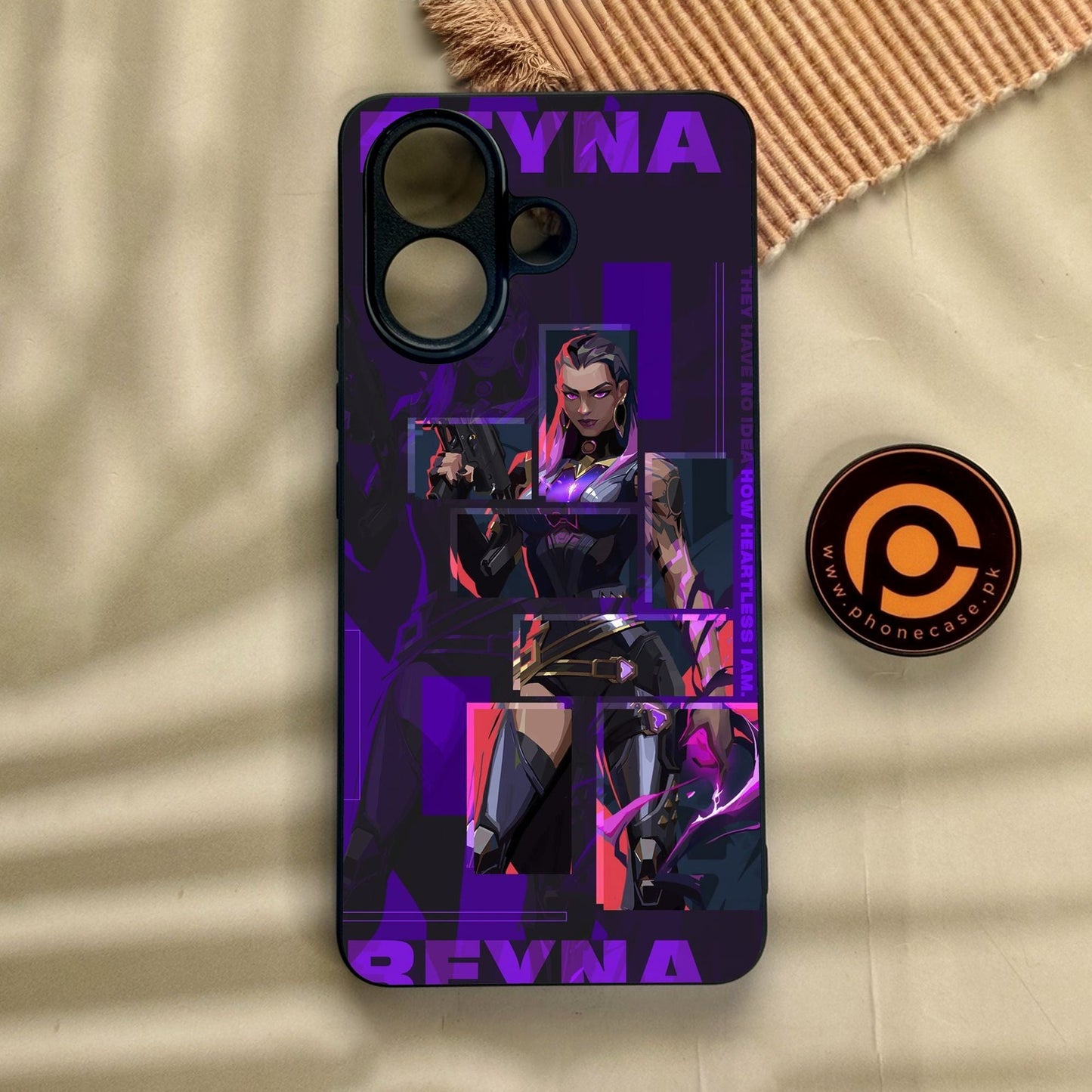 Vivo V60 Lite - Battle-Ready Design 2 - Premium Metal Printed Soft Bumper Shock Proof Case