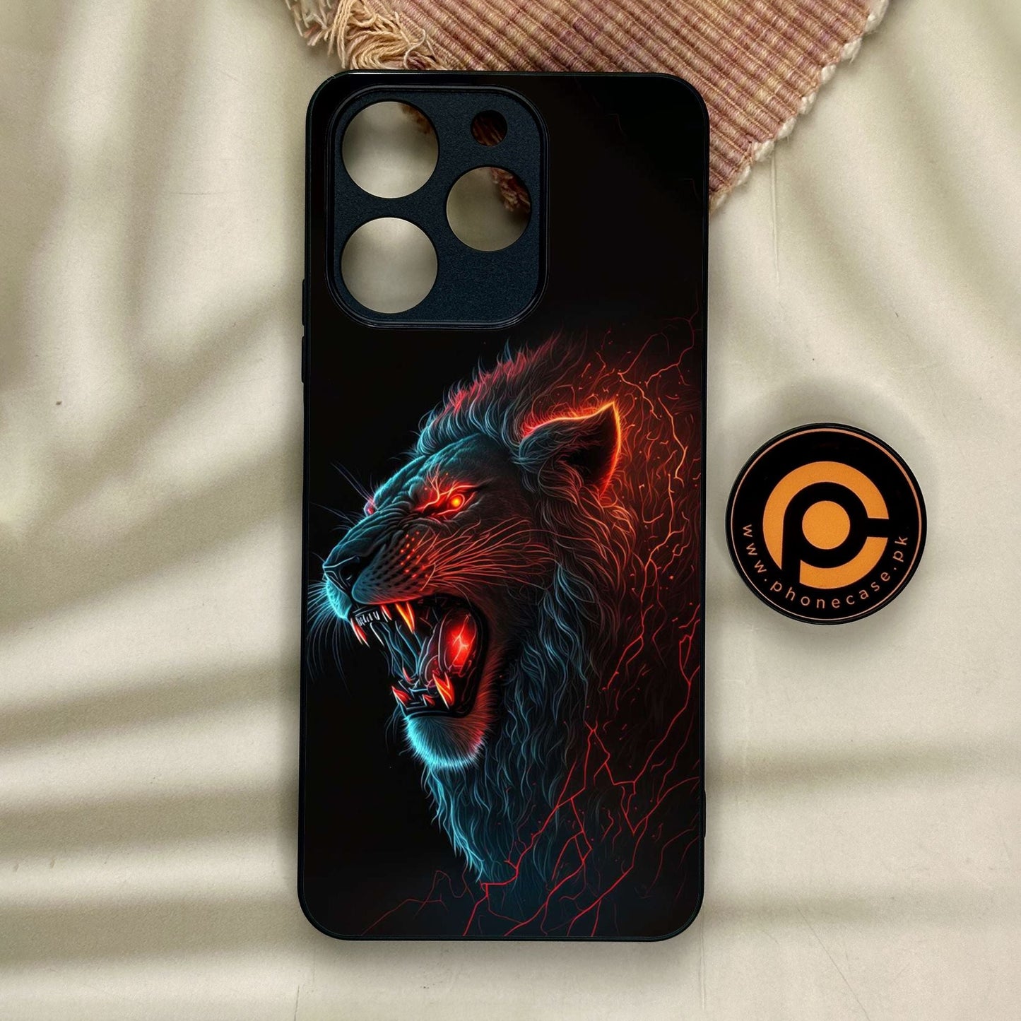 Realme Note 70 - Tiger 2.0 Design 6 - Premium Metal Printed Soft Bumper Shock Proof Case