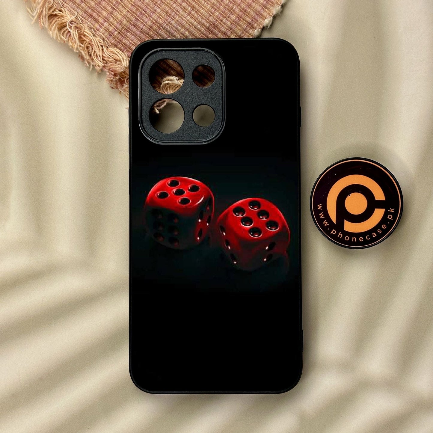 OnePlus 13T - Black Art Design 3 - Premium Metal Printed Soft Bumper Shock Proof Case