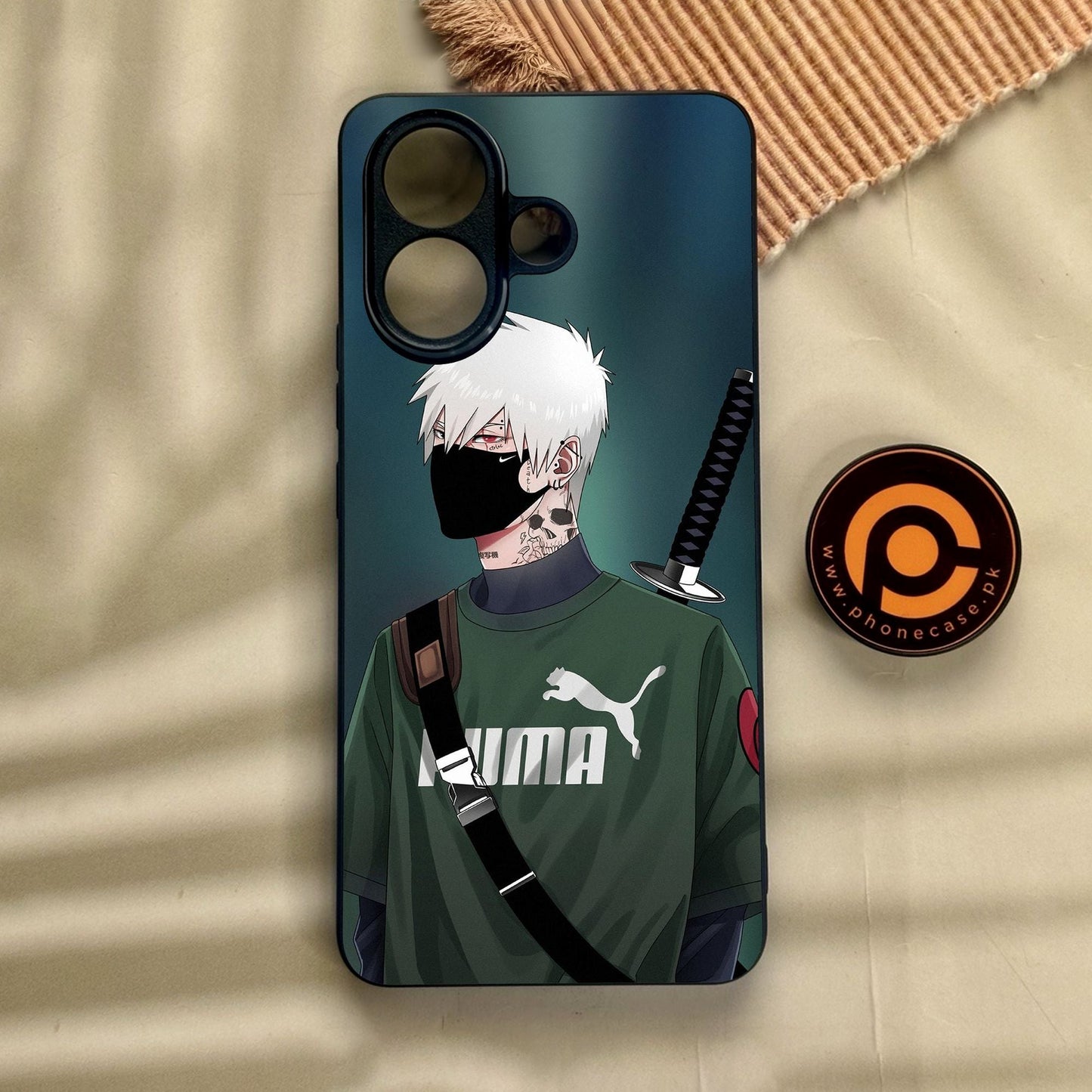 Vivo V60 Lite - Anime Series Design 3 - Premium Metal Printed Soft Bumper Shock Proof Case