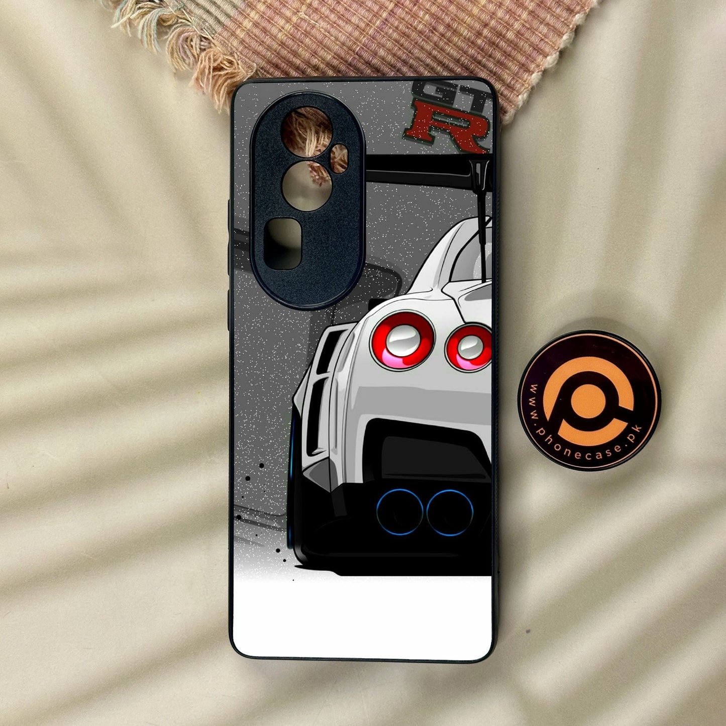 Oppo Reno 10 Pro Plus - Racing Series 2.0 Design 5 - Premium Metal Printed Soft Bumper Shock Proof Case