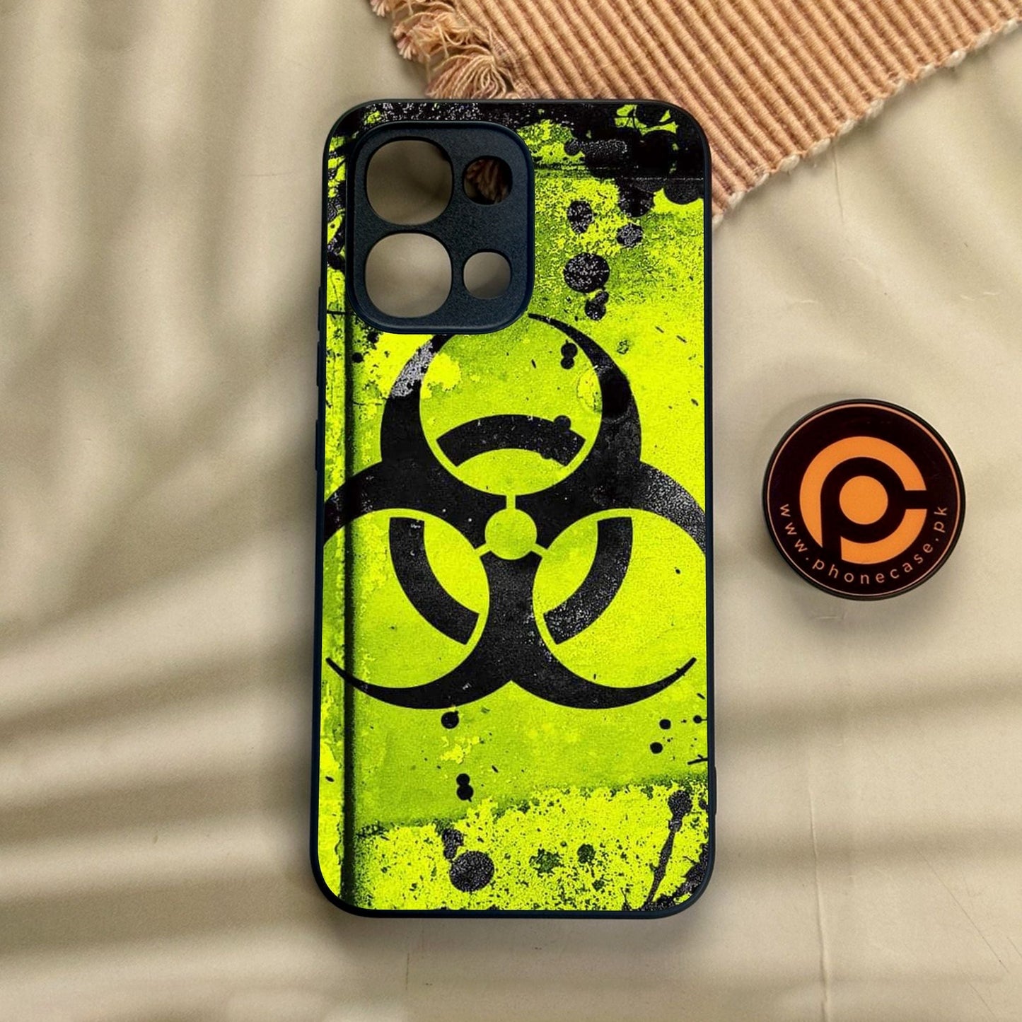 Oppo A6 Pro - Biohazard Design 9 - Premium Metal Printed Soft Bumper Shock Proof Case