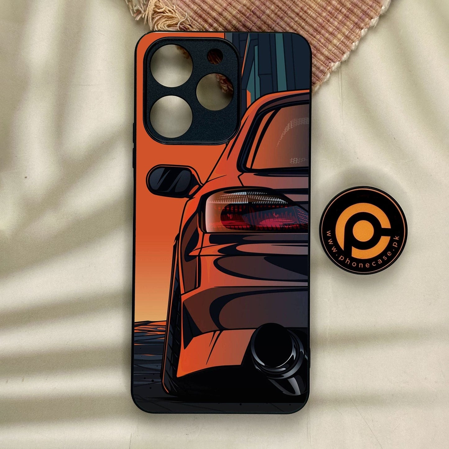 Realme Note 70 - Racing Series 2.0 Design 4 - Premium Metal Printed Soft Bumper Shock Proof Case