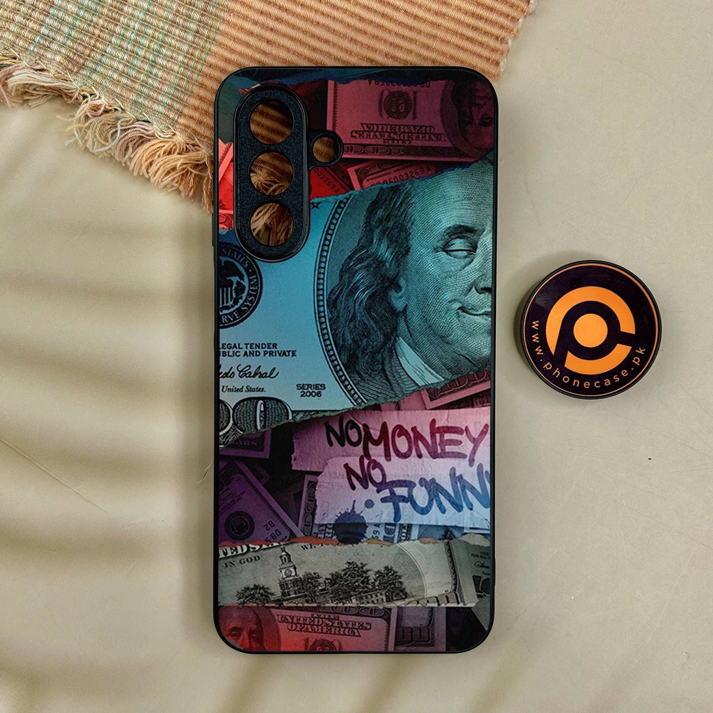 Samsung Galaxy A17 - Dollar Design 8 - Premium Metal Printed Soft Bumper Shock Proof Case