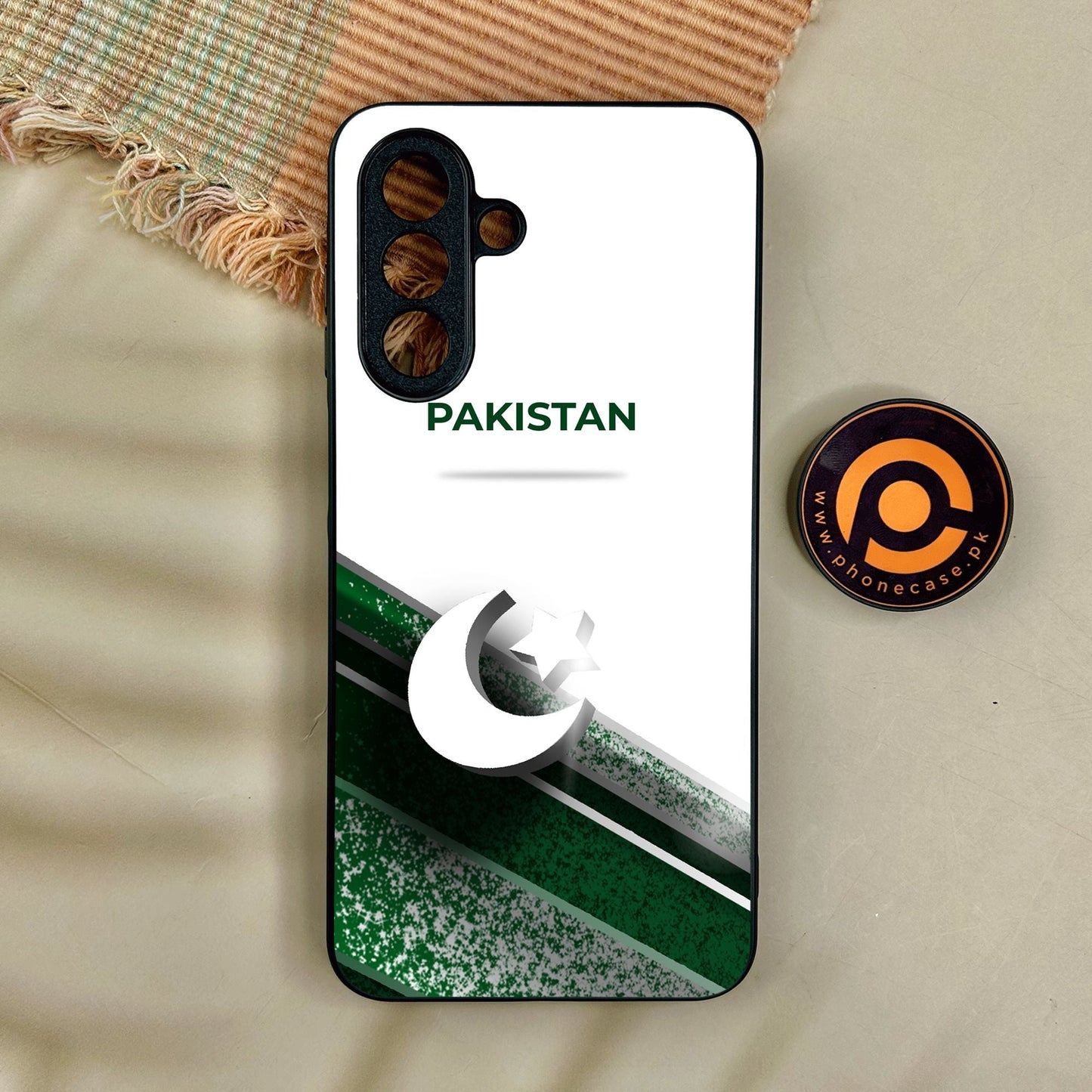 Samsung Galaxy A17 - Pakistan Design 10 - Premium Metal Printed Soft Bumper Shock Proof Case