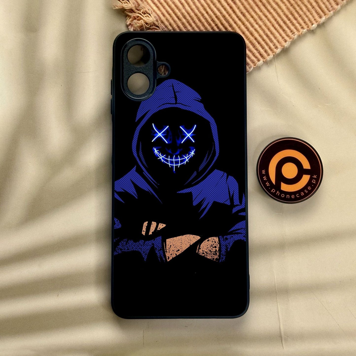 Samsung Galaxy A07 - Anonymous 2.0 Design 10 - Premium Metal Printed Soft Bumper Shock Proof Case