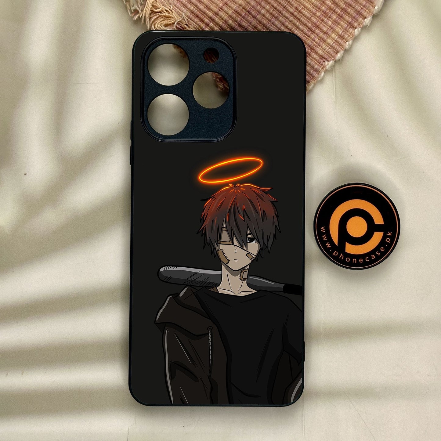 Realme Note 70 - Anime Series Design 6 - Premium Metal Printed Soft Bumper Shock Proof Case