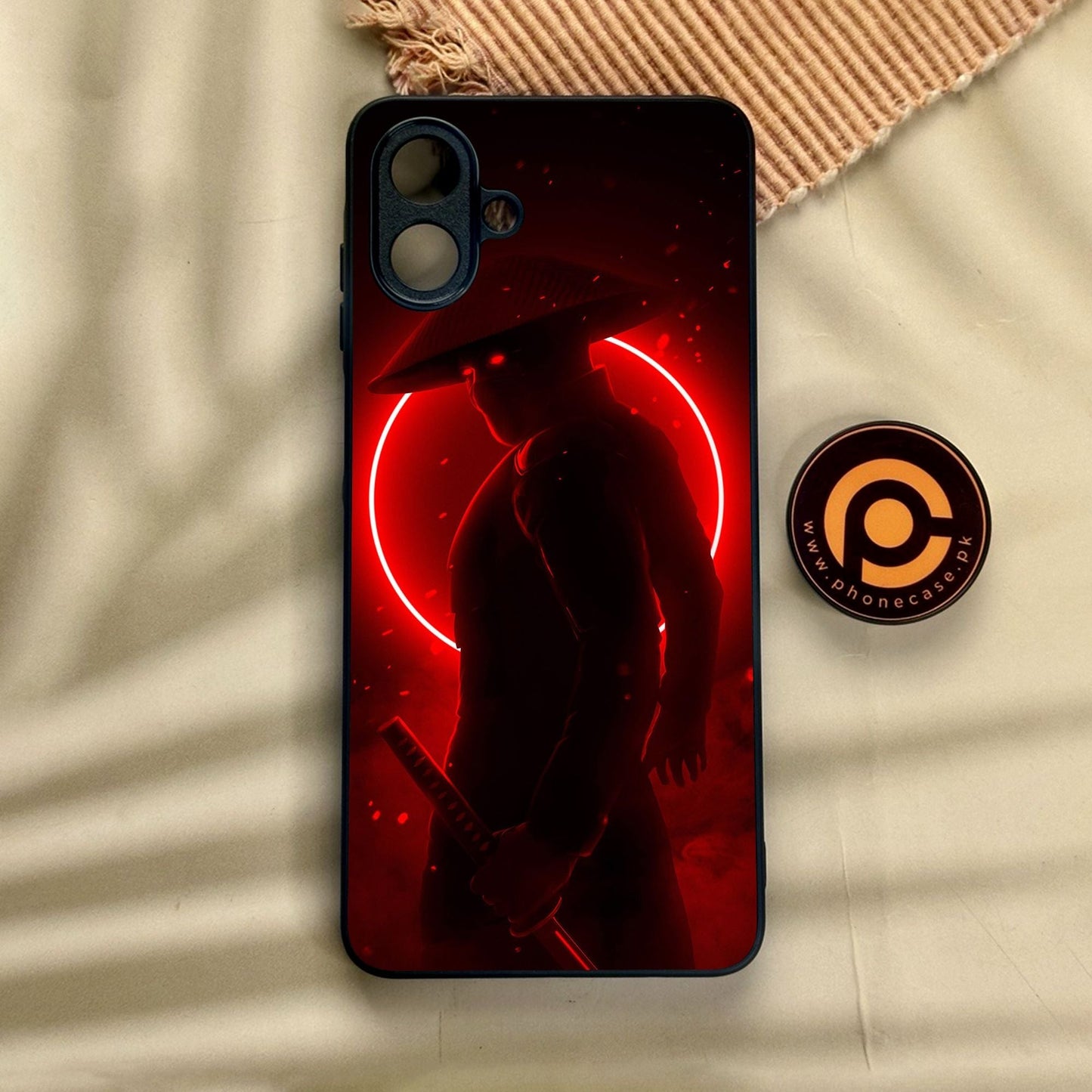 Samsung Galaxy A07 - Ninja Design 4 - Premium Metal Printed Soft Bumper Shock Proof Case