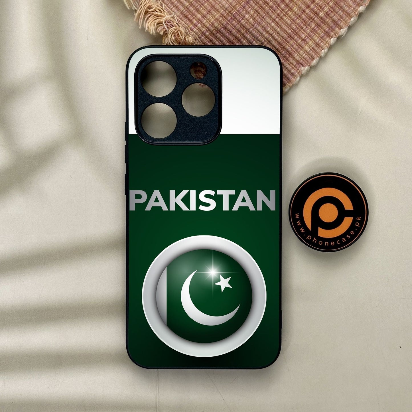 Realme 15T - Pakistani Flag Design 7 - Premium Metal Printed Soft Bumper Shock Proof Case