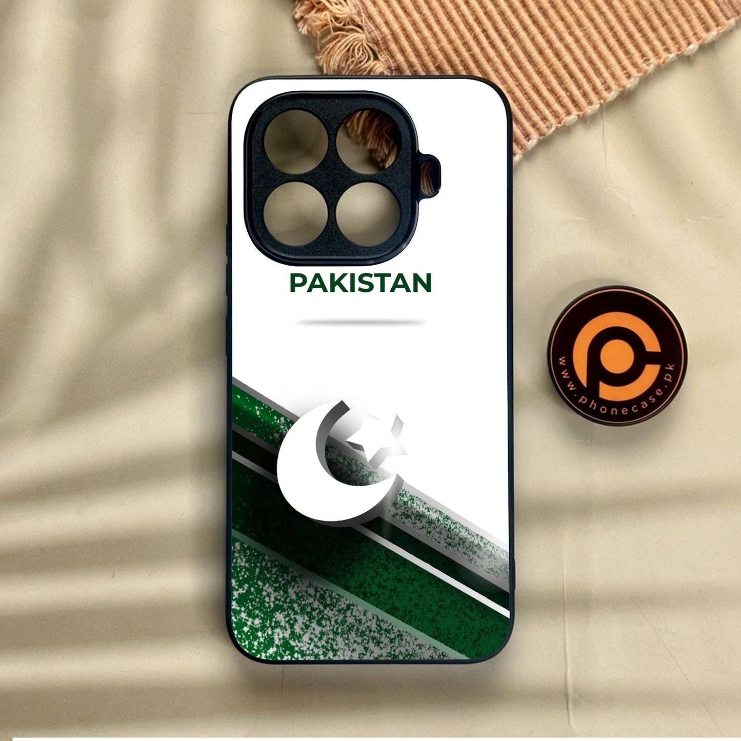 Xiaomi 15T Pro - Pakistani Flag Design 10 - Premium Metal Printed Soft Bumper Shock Proof Case