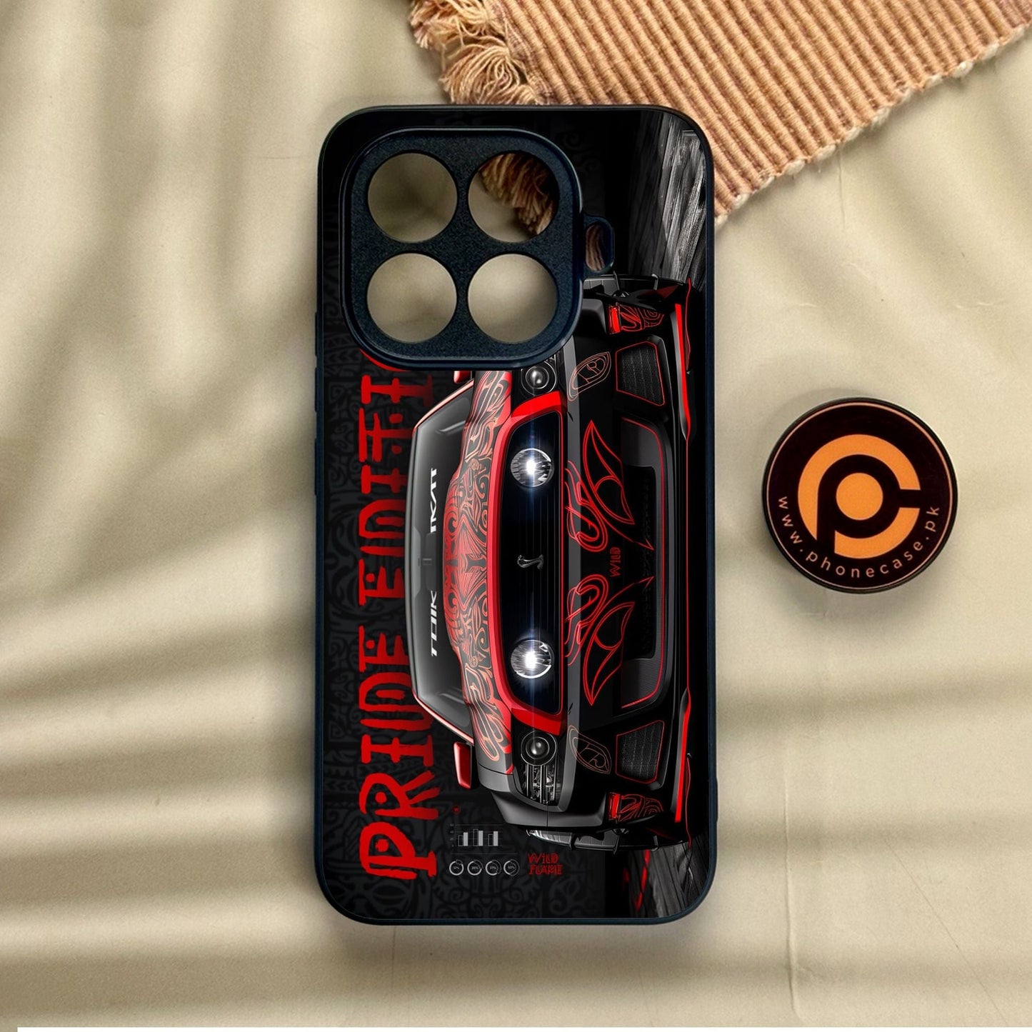 Xiaomi 15T Pro - Cobra X Racing Car - Premium Metal Printed Soft Bumper Shock Proof Case