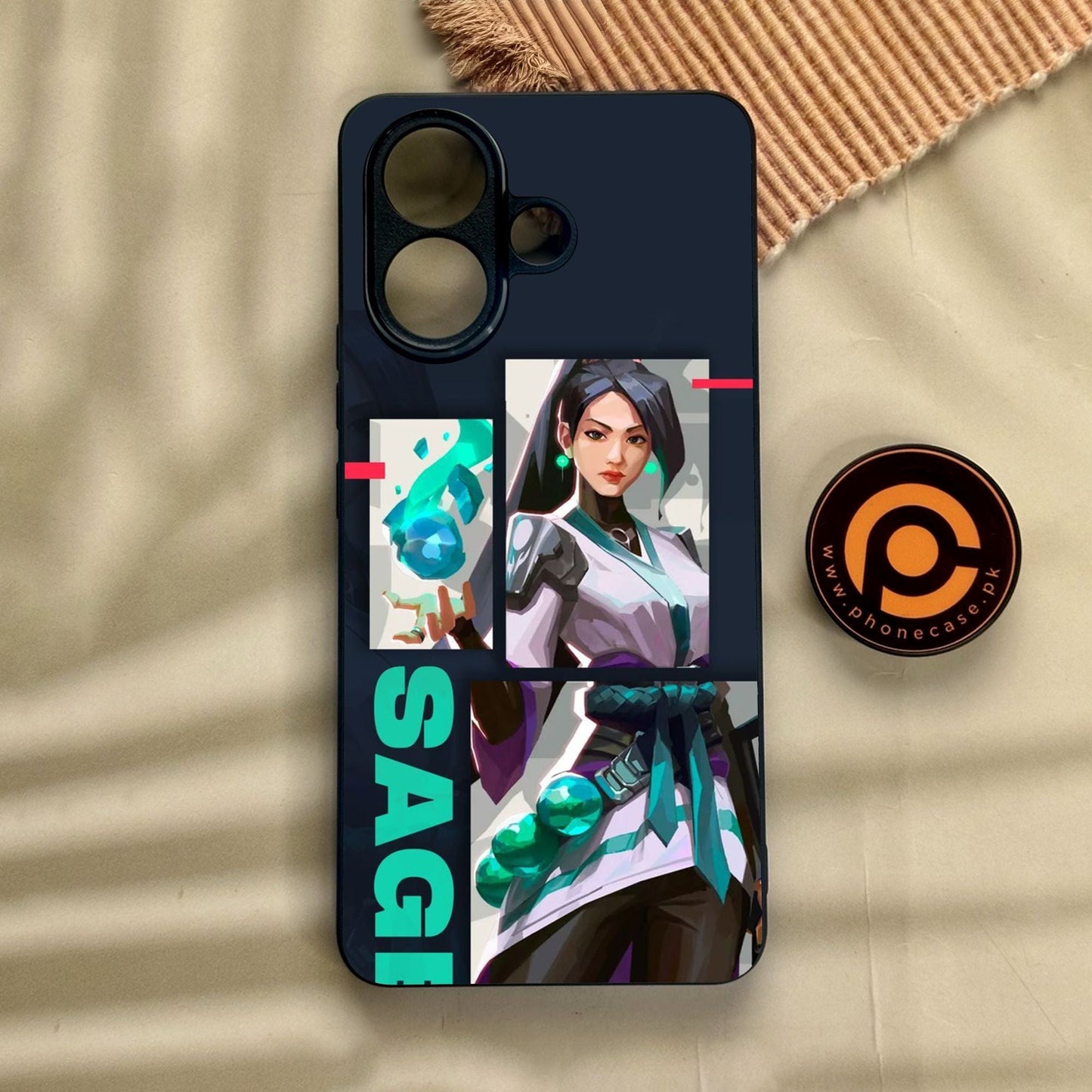 Vivo V60 Lite - Battle-Ready Design 1 - Premium Metal Printed Soft Bumper Shock Proof Case