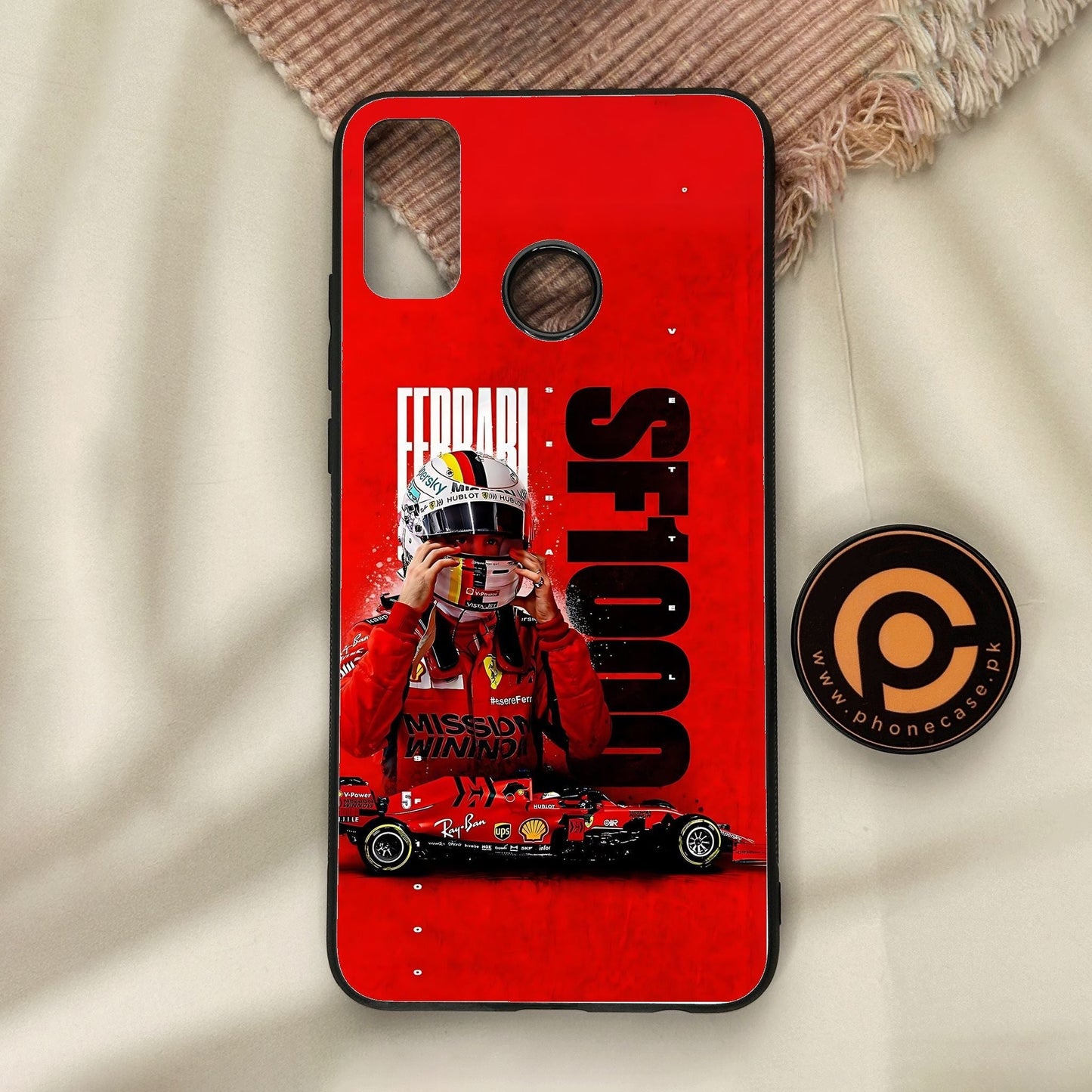 Honor 9X Lite - Formula 1 Design 8 - Premium Metal Printed Soft Bumper Shock Proof Case