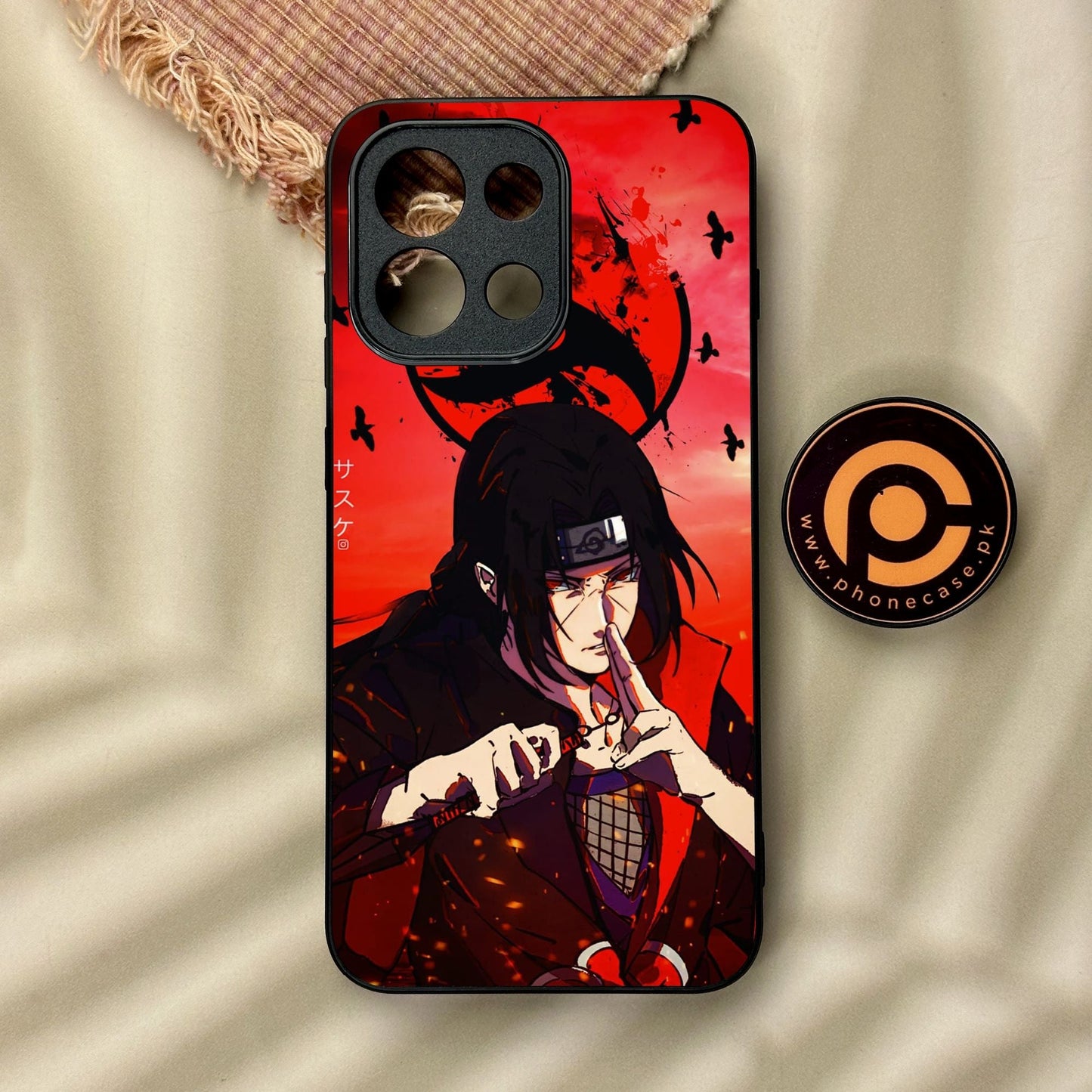 OnePlus 13T - Uchiha Itachi - Premium Metal Printed Soft Bumper Shock Proof Case