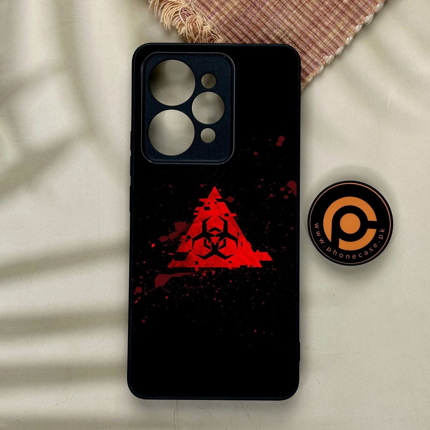 Realme 15 Pro - Biohazard Design 4 - Premium Metal Printed Soft Bumper Shock Proof Case