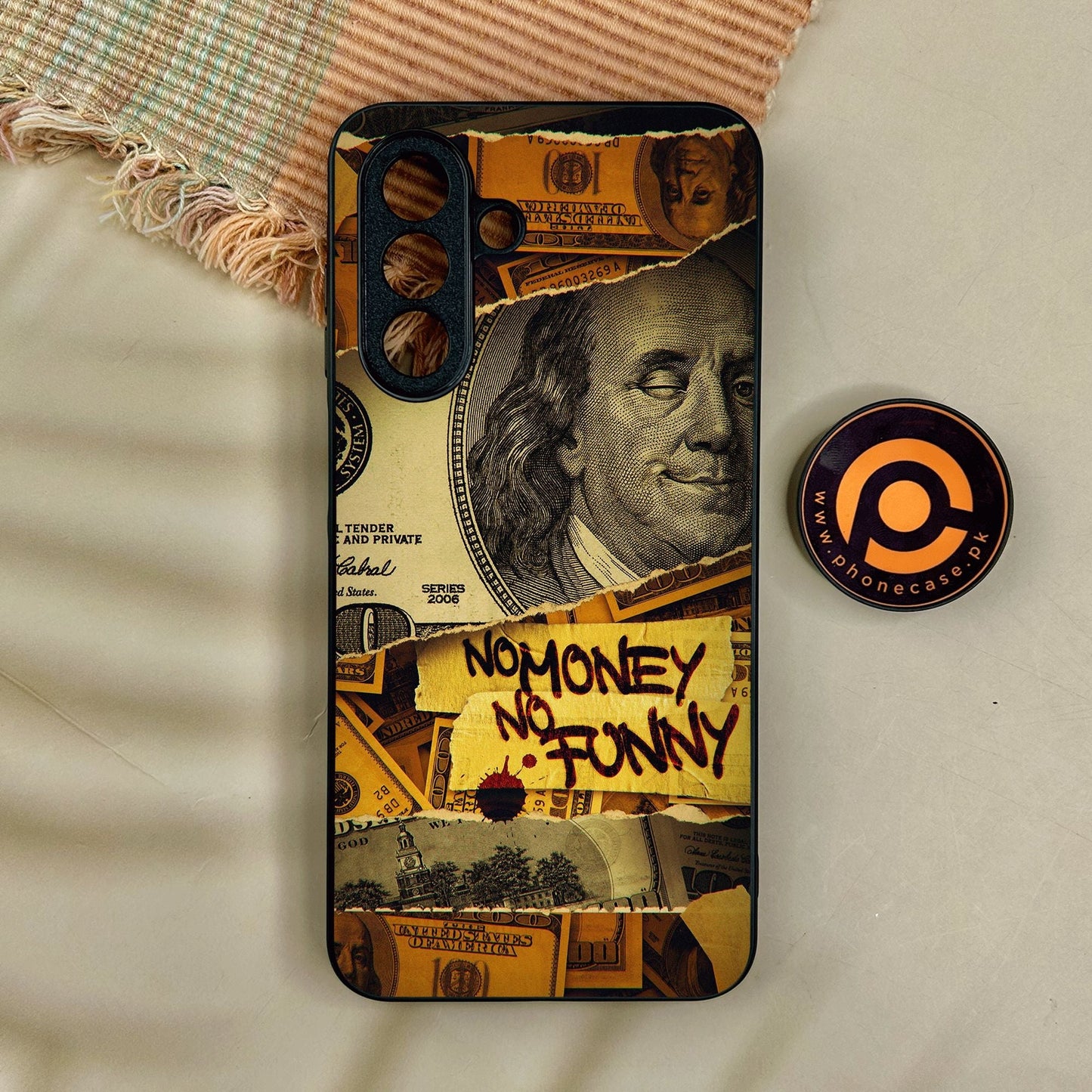 Samsung Galaxy A17 - Dollar Design 1 - Premium Metal Printed Soft Bumper Shock Proof Case