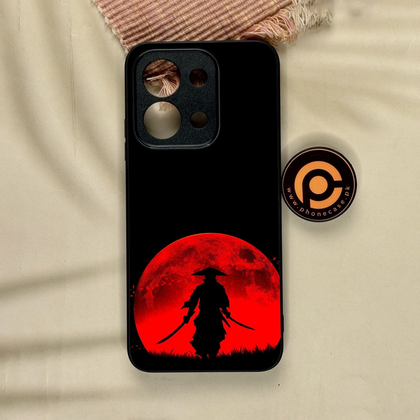 Xiaomi Redmi 15C - Ninja Design 8 - Premium Metal Printed Soft Bumper Shock Proof Case