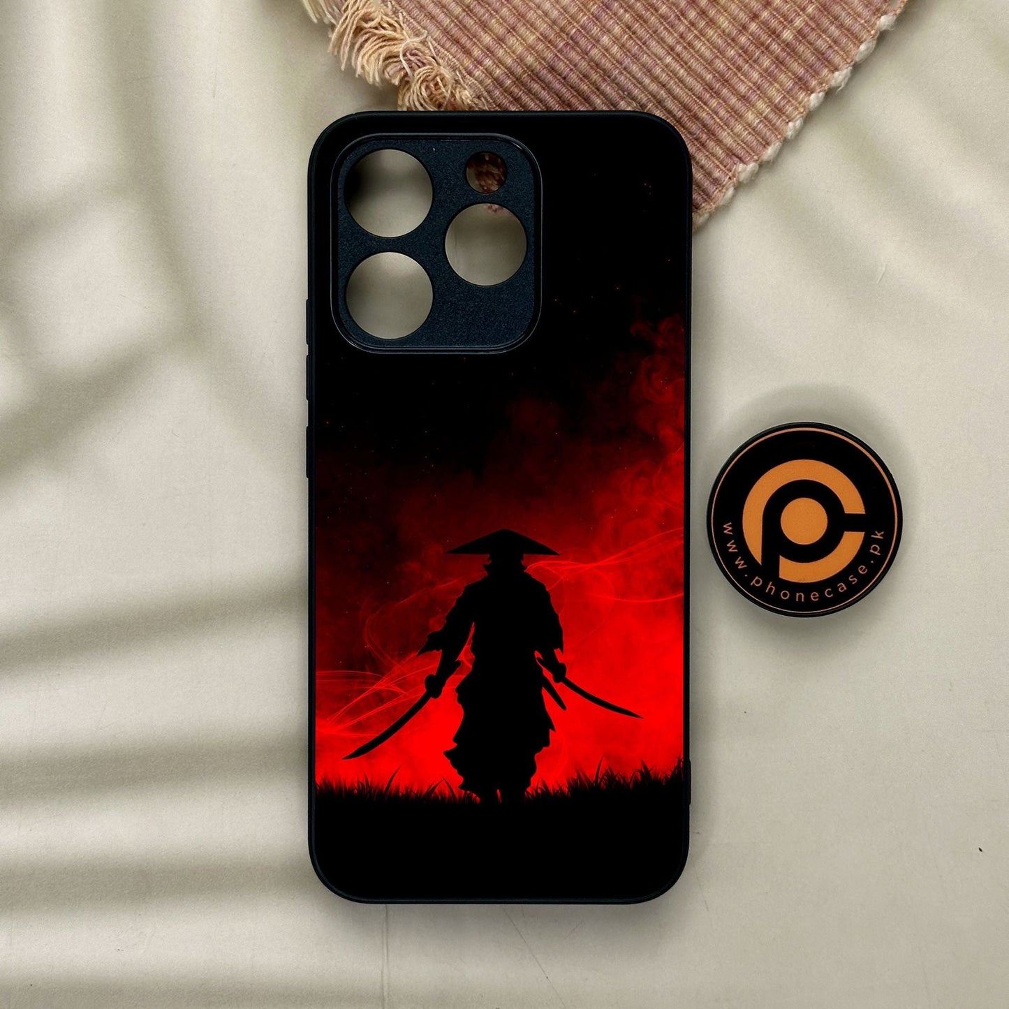 Realme 15T - Ninja Design 1 - Premium Metal Printed Soft Bumper Shock Proof Case