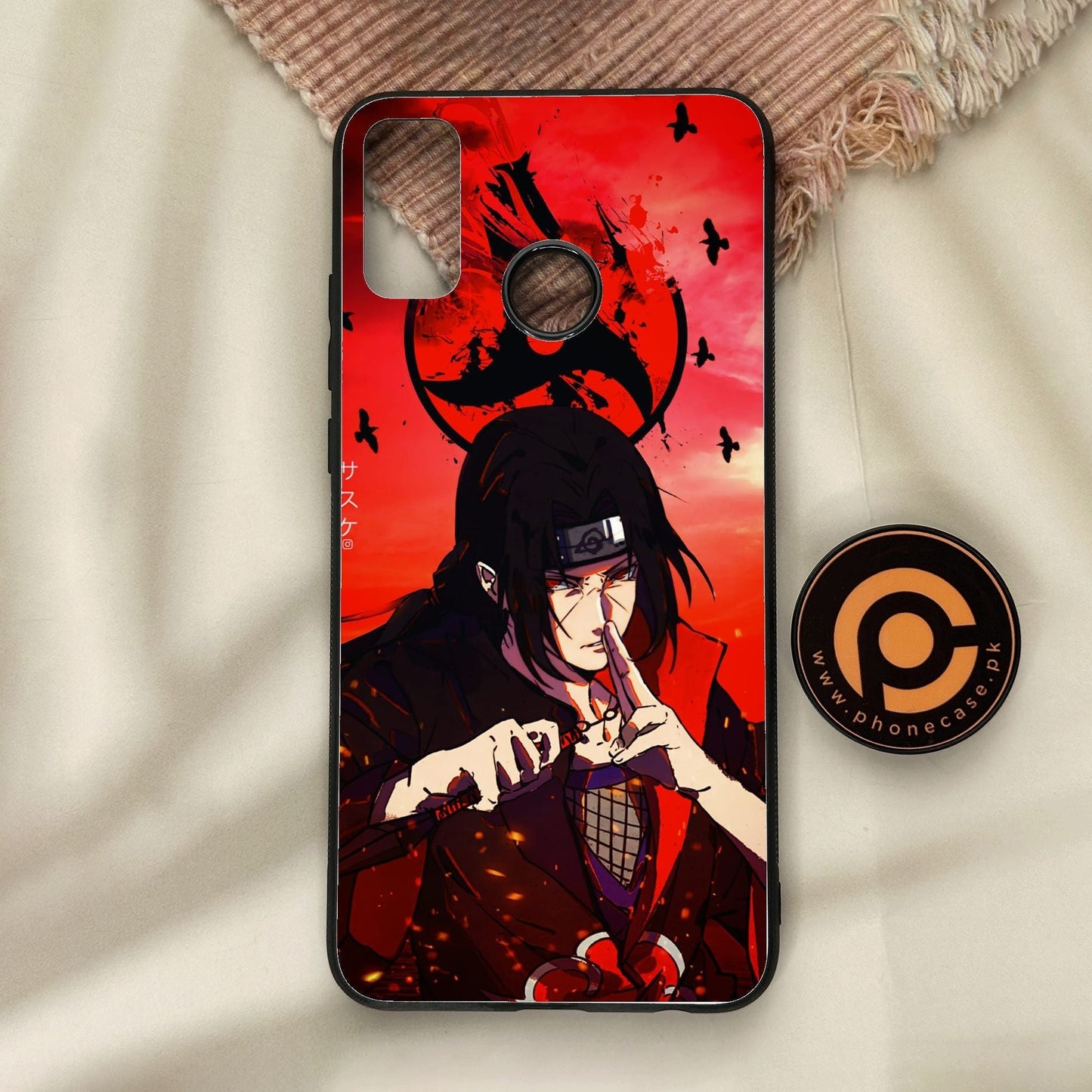 Honor 9X Lite - Uchiha Itachi - Premium Metal Printed Soft Bumper Shock Proof Case