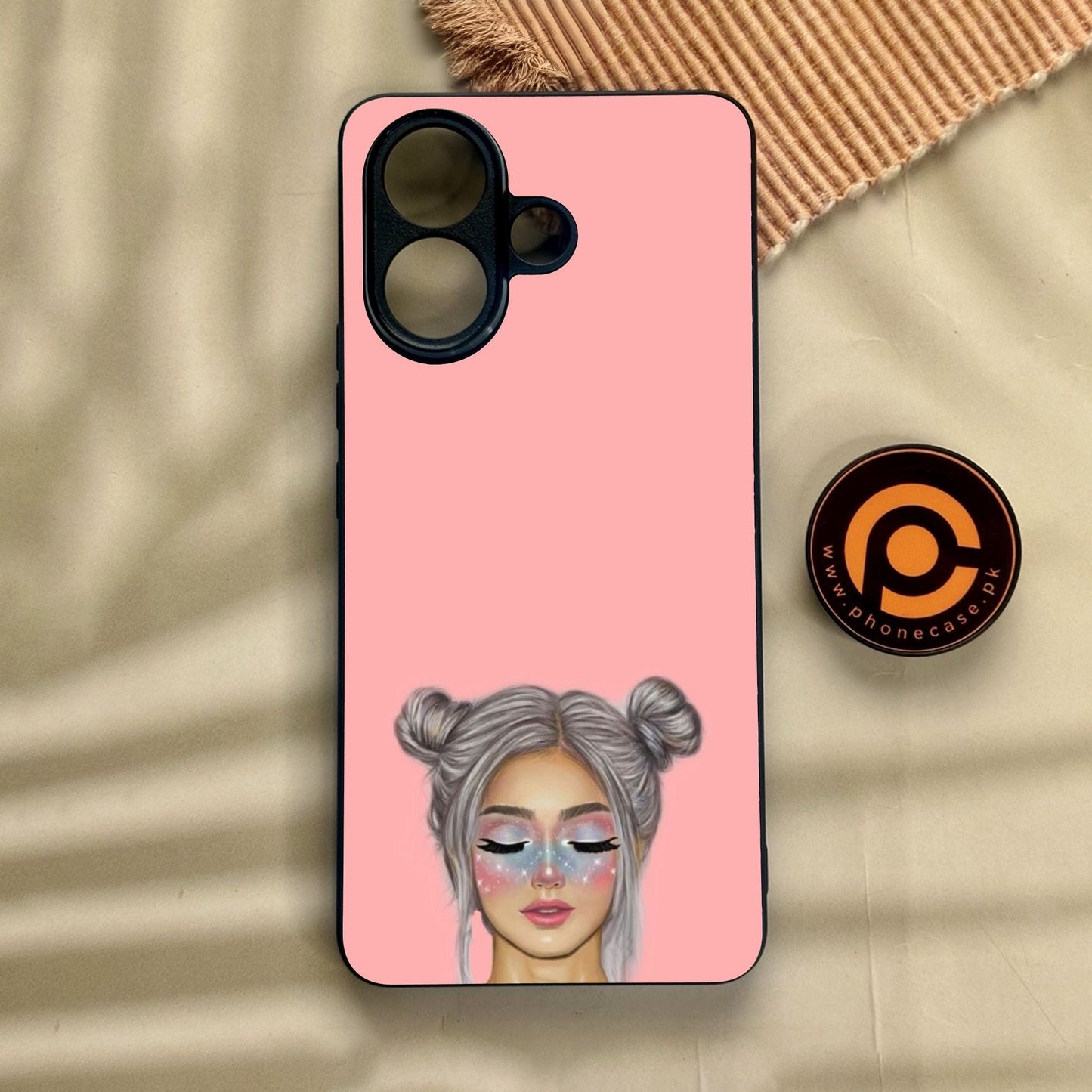 Vivo V60 Lite - Anime Girls Design 4 - Premium Metal Printed Soft Bumper Shock Proof Case