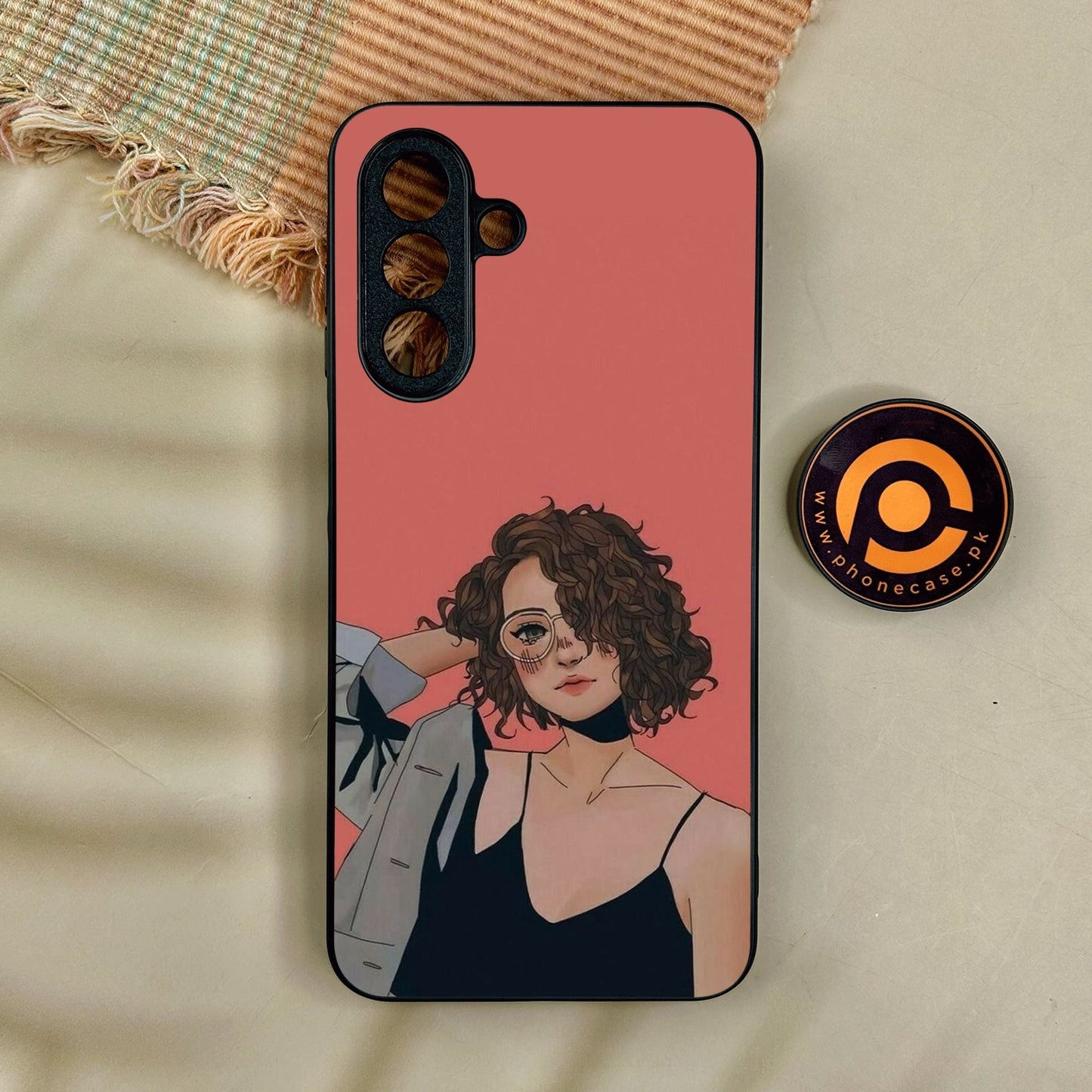 Samsung Galaxy A17 - Anime Girls Design 6 - Premium Metal Printed Soft Bumper Shock Proof Case