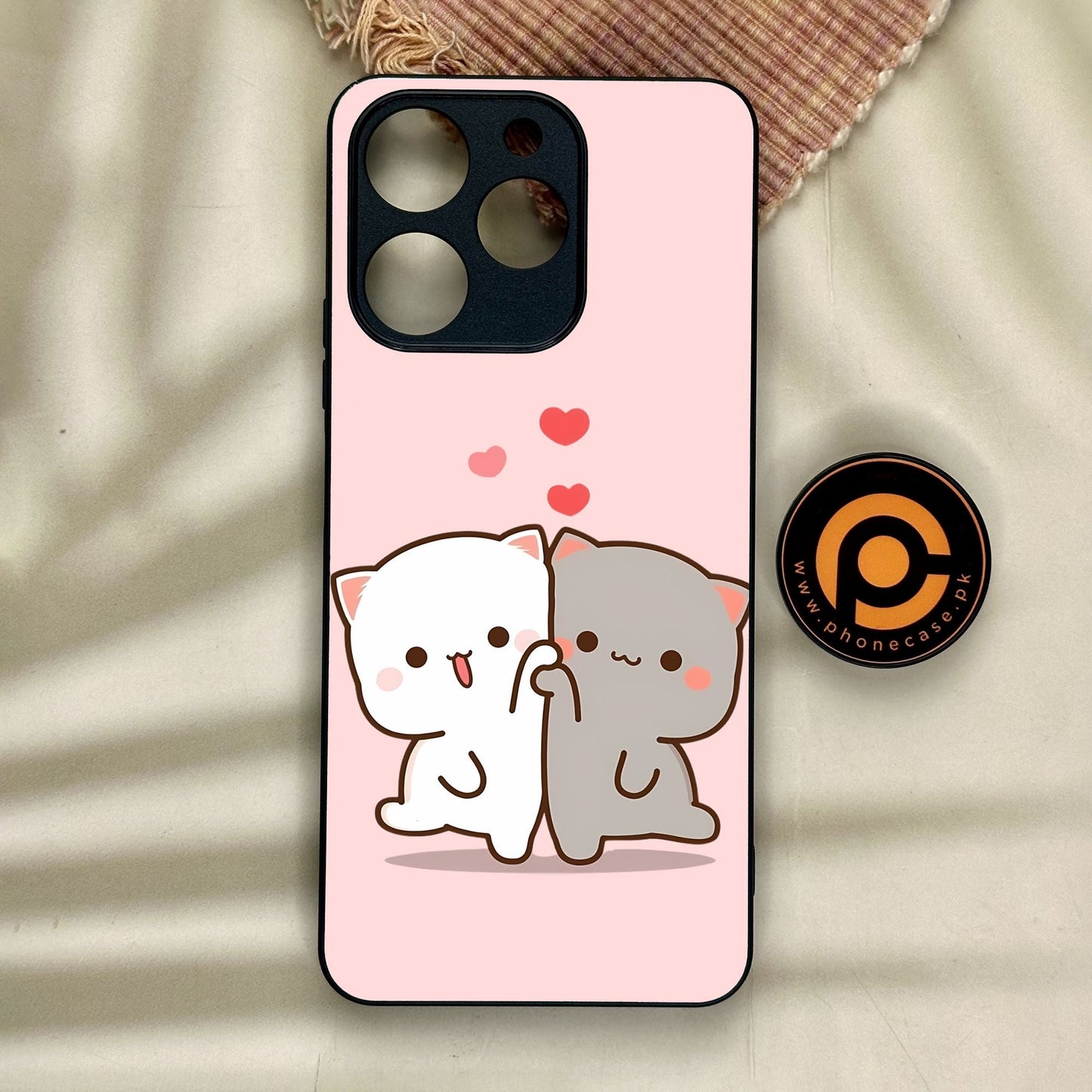 Realme Note 70 - Cute Bubu Dudu Design 6 - Premium Metal Printed Soft Bumper Shock Proof Case