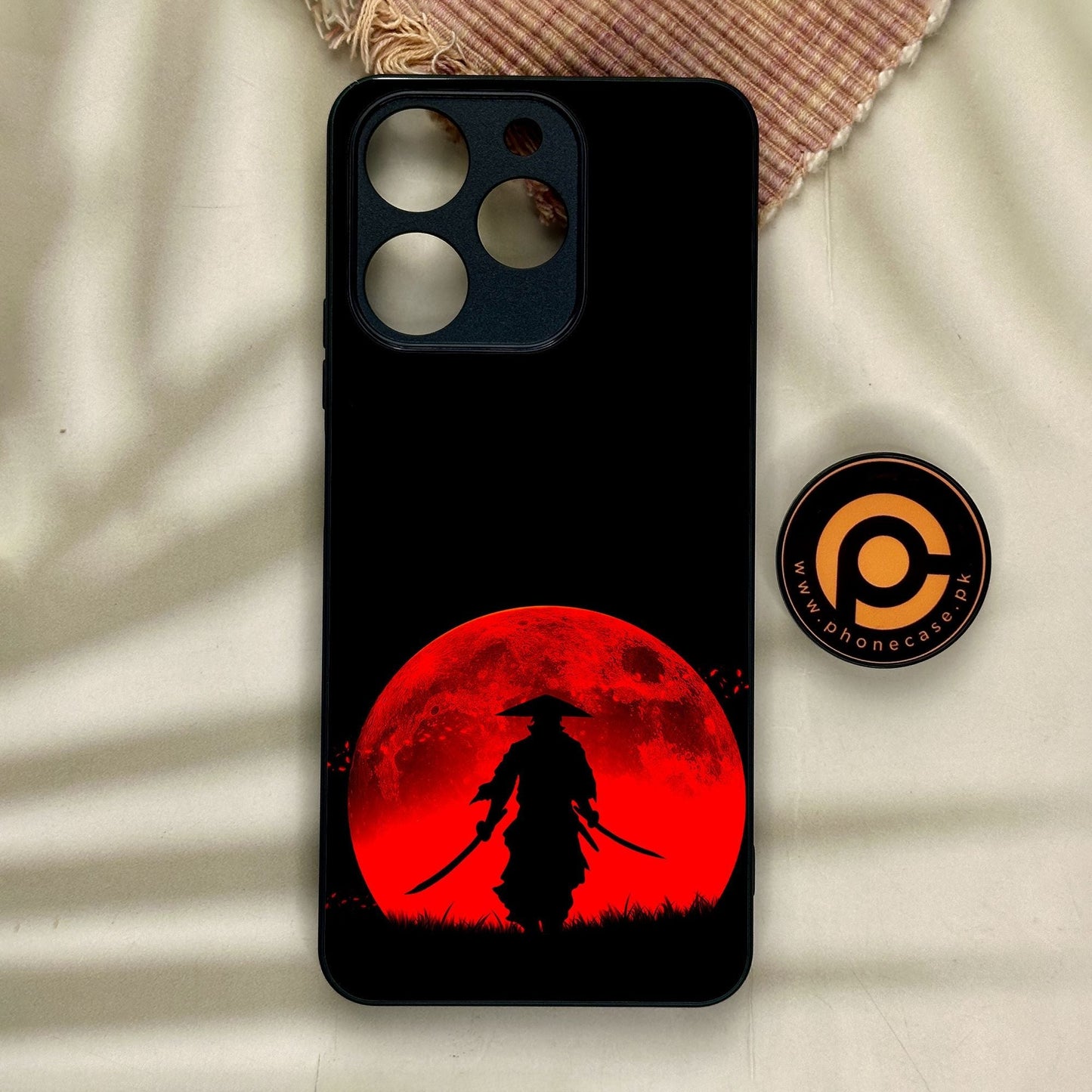 Realme Note 70 - Ninja Design 8 - Premium Metal Printed Soft Bumper Shock Proof Case