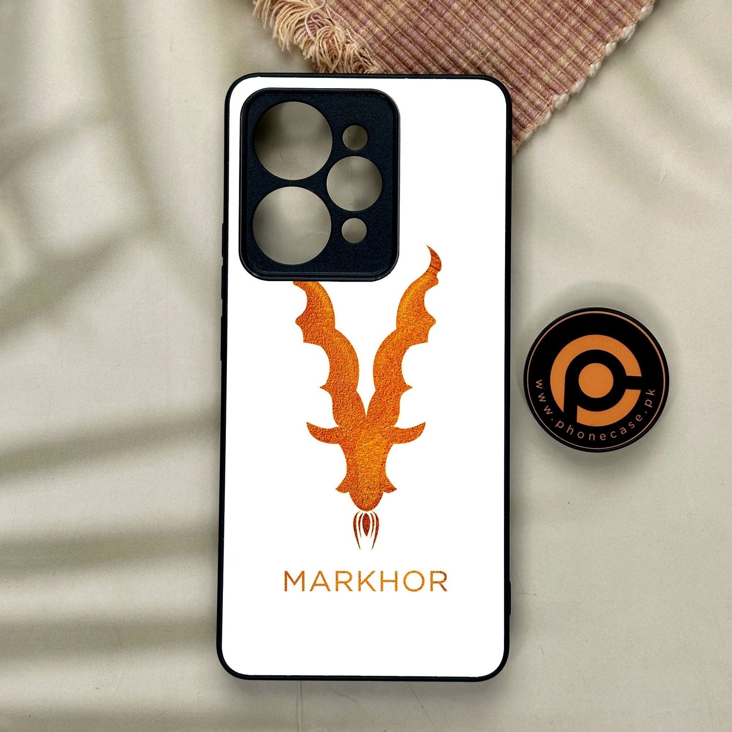 Realme 15 Pro - Markhor Design 11 - Premium Metal Printed Soft Bumper Shock Proof Case
