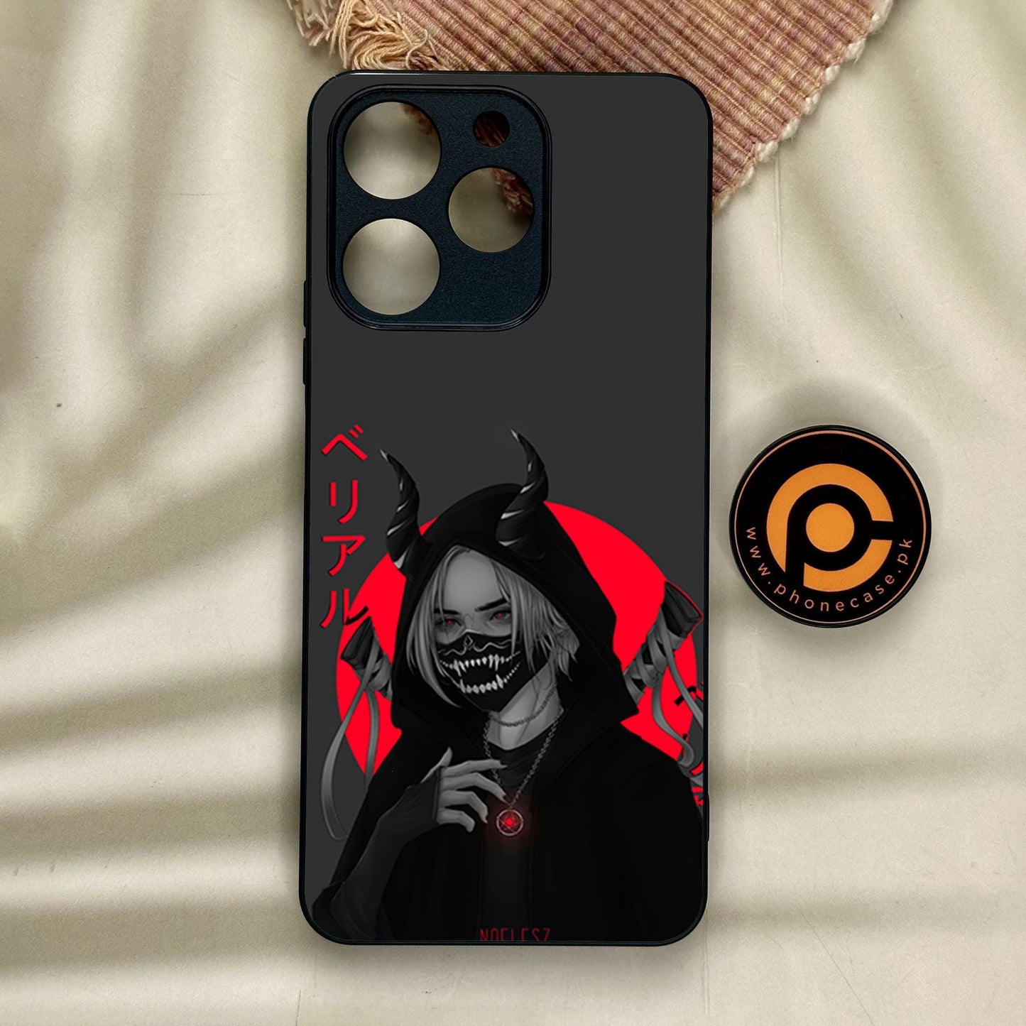 Realme Note 70 - Anime Series Design 10 - Premium Metal Printed Soft Bumper Shock Proof Case