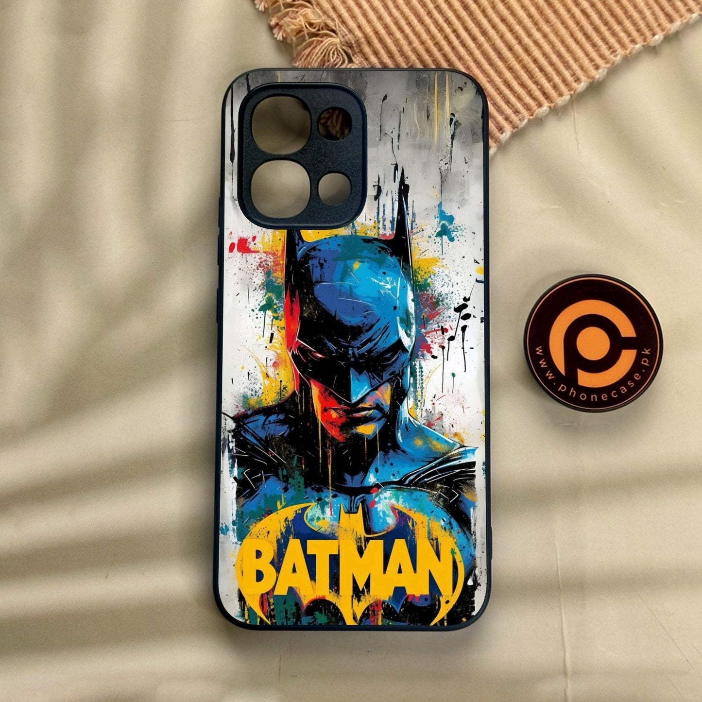 Oppo A6 Pro - Vivid Justice - Premium Metal Printed Soft Bumper Shock Proof Case