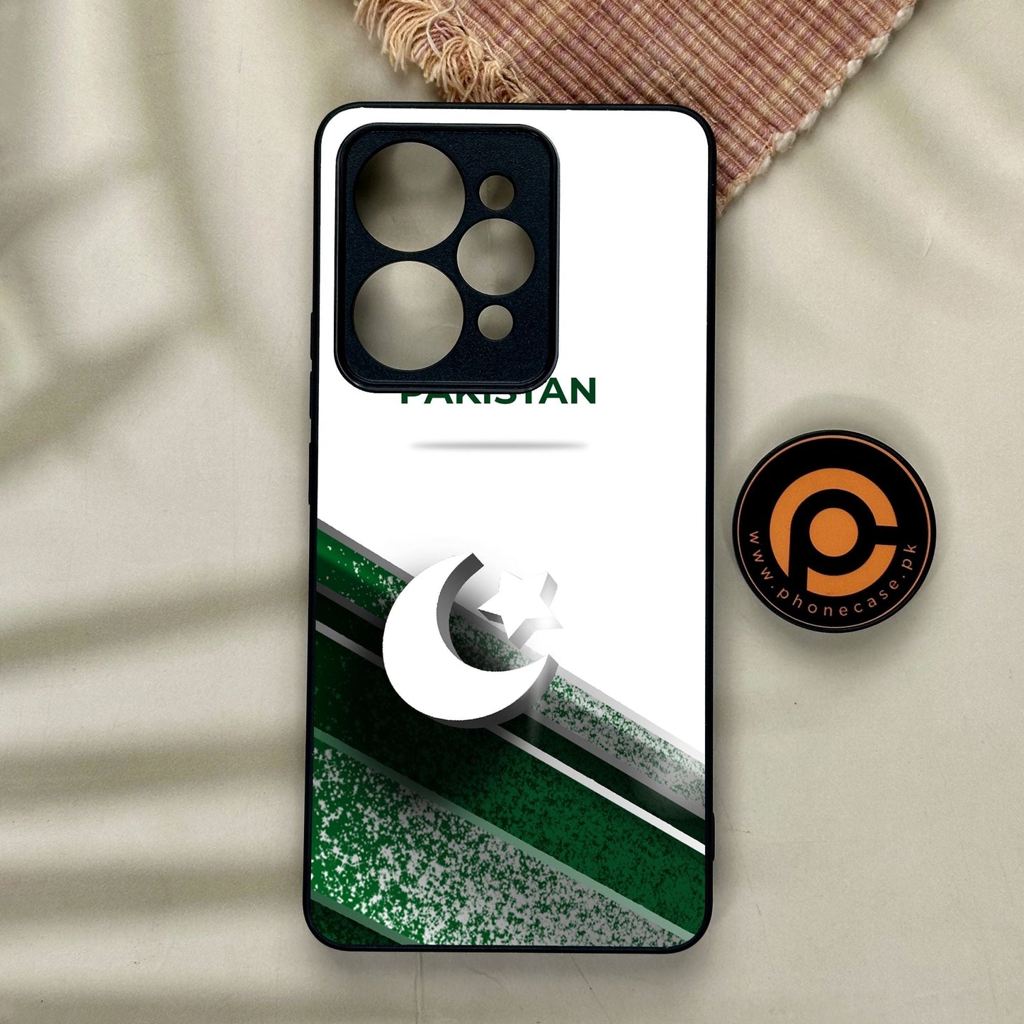 Realme 15 Pro - Pakistani Flag Design 10 - Premium Metal Printed Soft Bumper Shock Proof Case