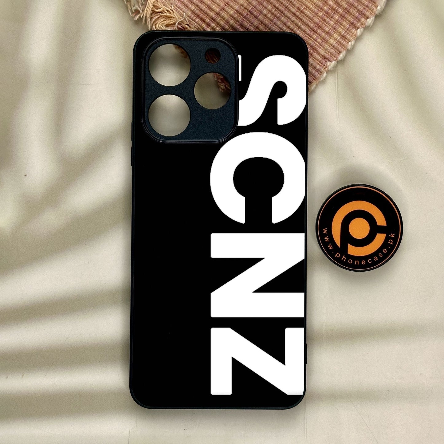 Realme Note 70 - Scnz - Premium Metal Printed Soft Bumper Shock Proof Case