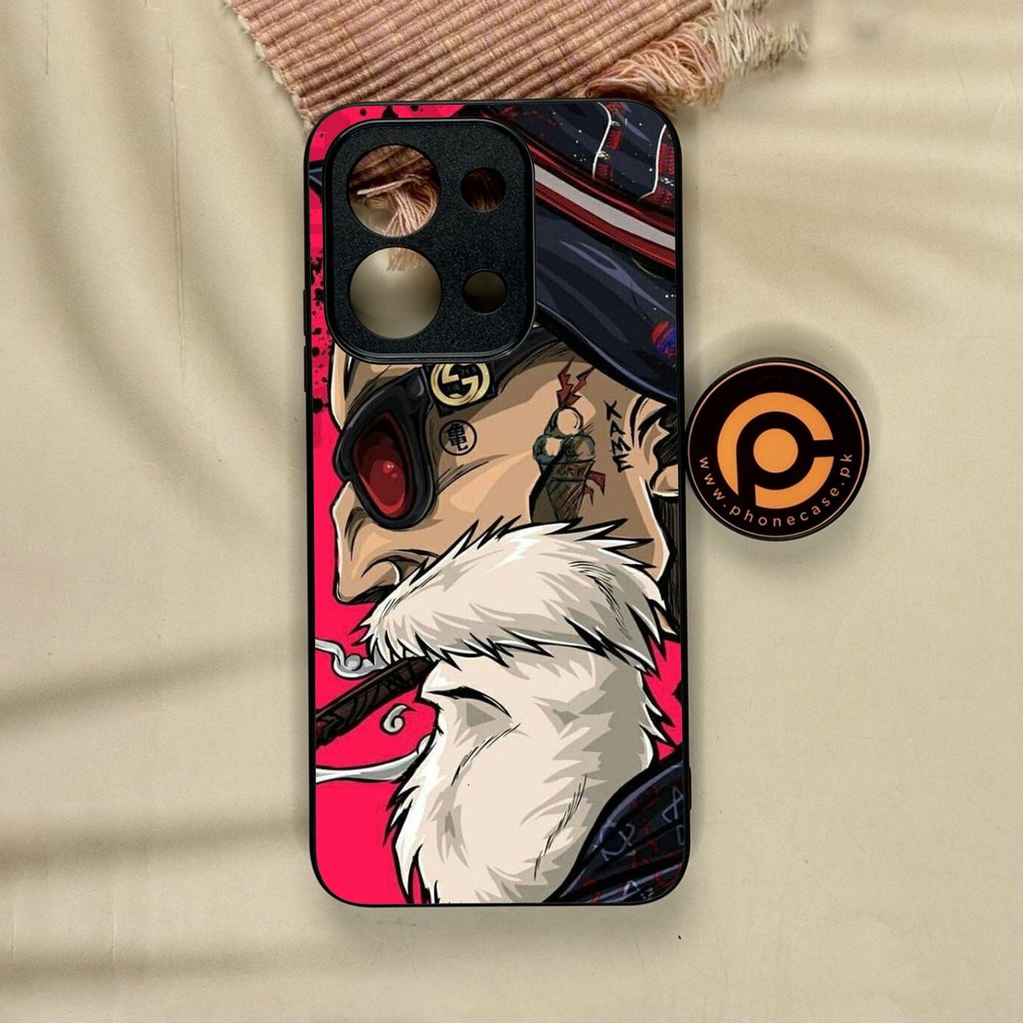 Xiaomi Redmi 15C - Master Roshi - Premium Metal Printed Soft Bumper Shock Proof Case