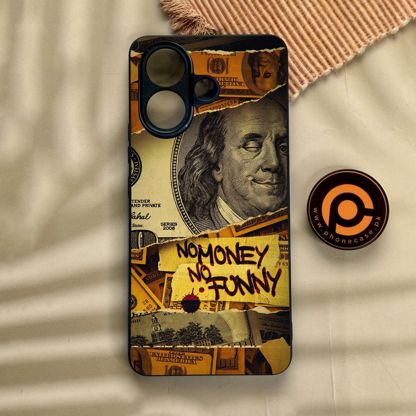 Vivo V60 Lite - Dollar Design 1 - Premium Metal Printed Soft Bumper Shock Proof Case