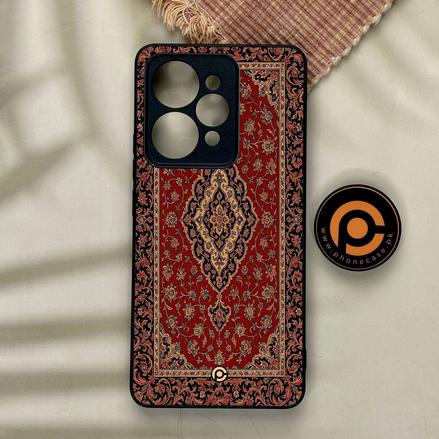 Realme 15 - Persian Rug Design 1 - Premium Metal Printed Soft Bumper Shock Proof Case