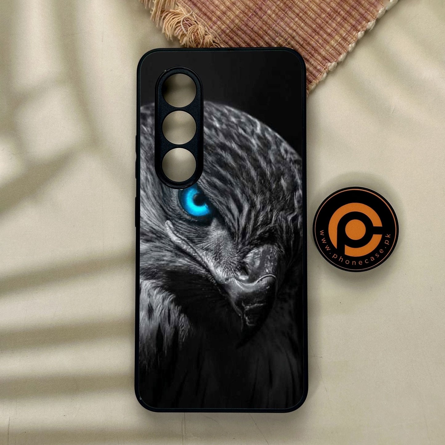 Itel S25 - Black Art Design 2 - Premium Metal Printed Soft Bumper Shock Proof Case