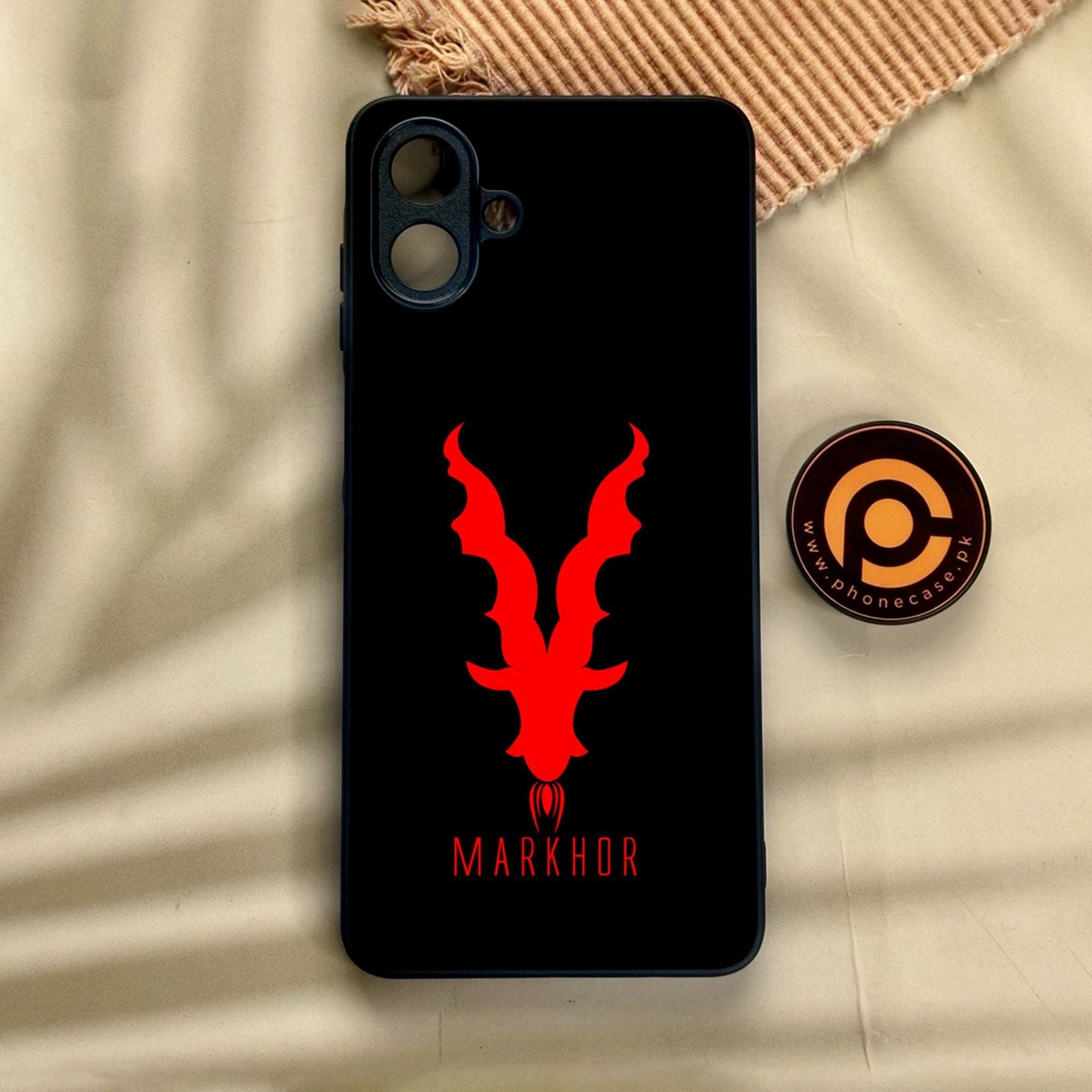 Samsung Galaxy A07 - Markhor Design 10 - Premium Metal Printed Soft Bumper Shock Proof Case