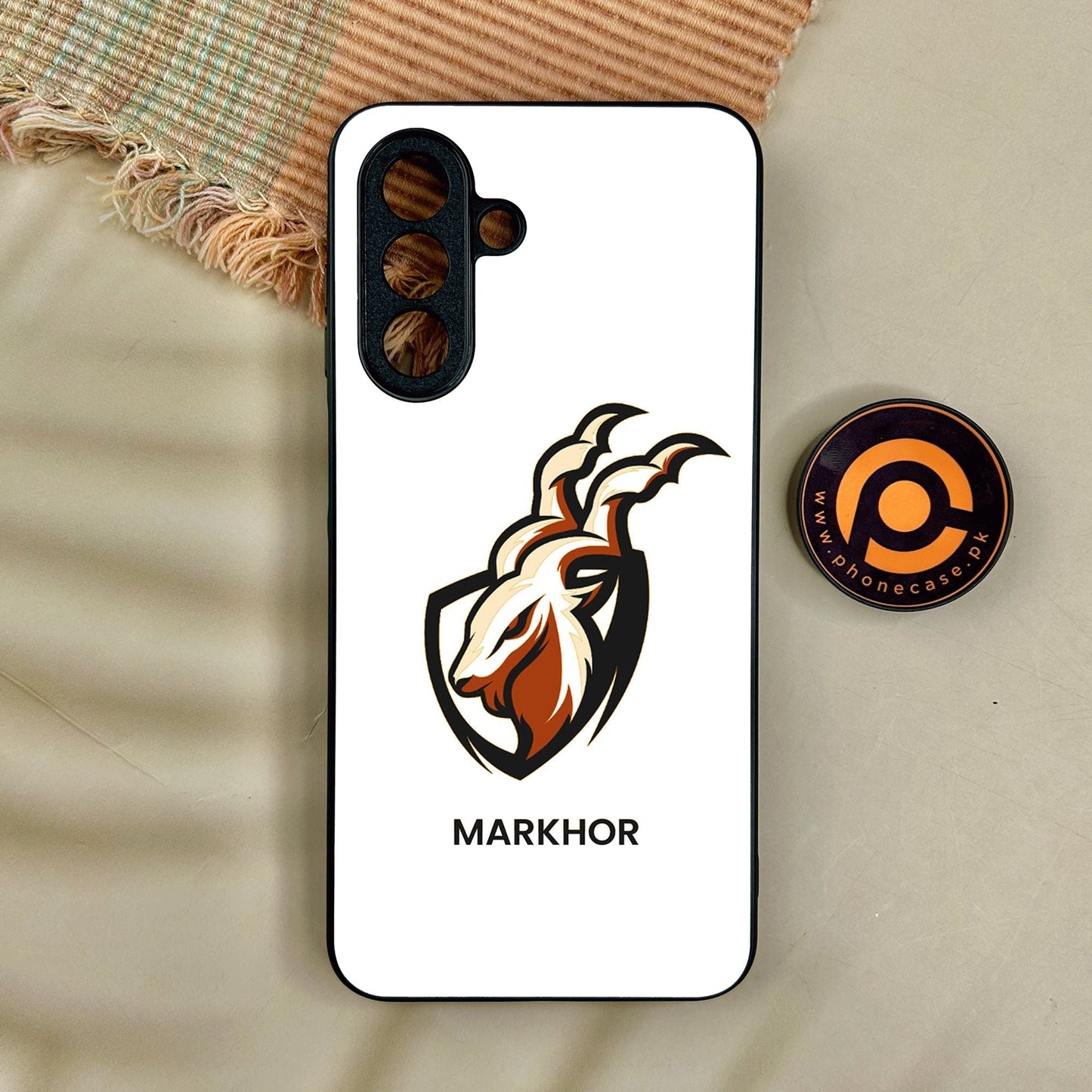 Samsung Galaxy A17 - Markhor Design 5 - Premium Metal Printed Soft Bumper Shock Proof Case