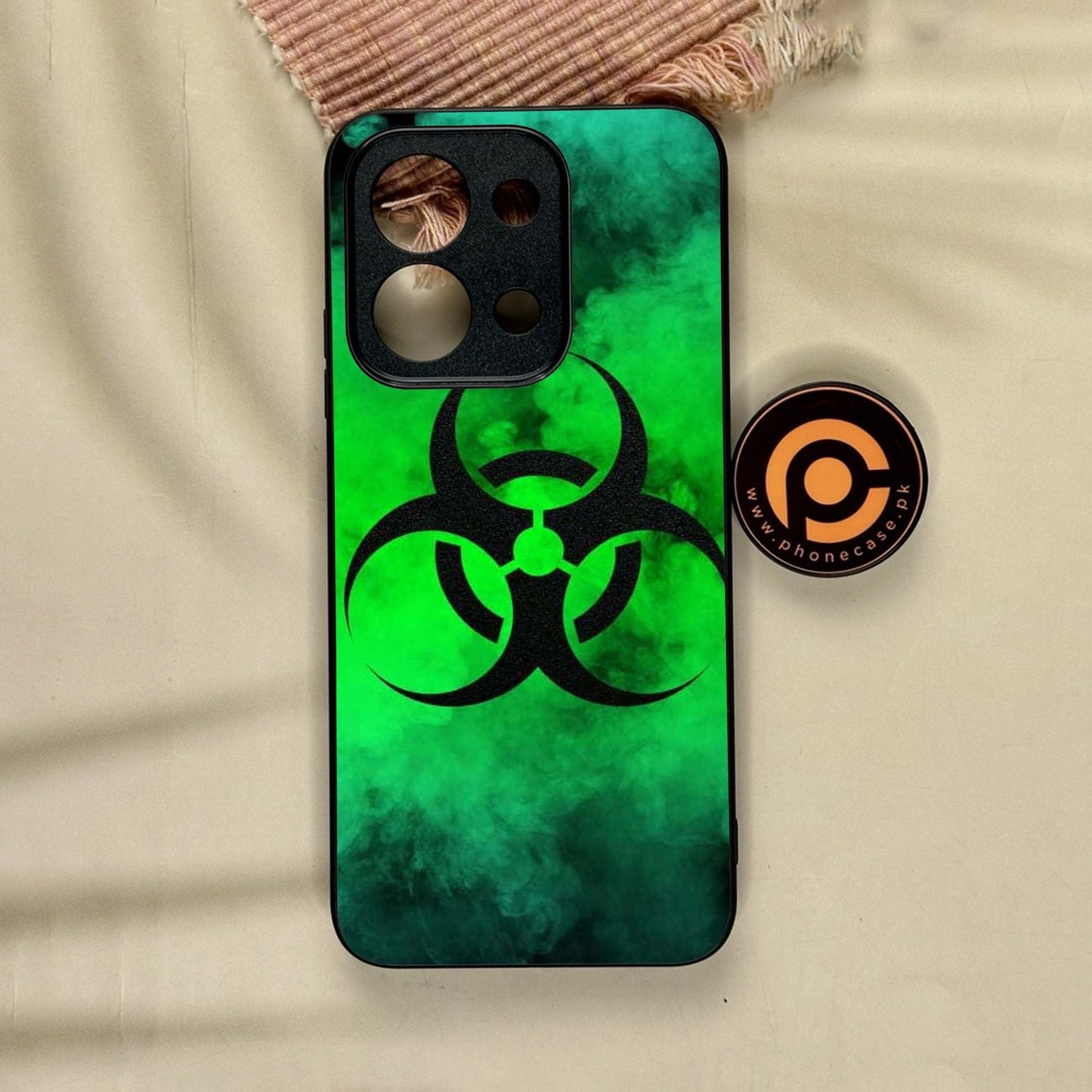 Xiaomi Redmi 15C - Biohazard Design 7 - Premium Metal Printed Soft Bumper Shock Proof Case
