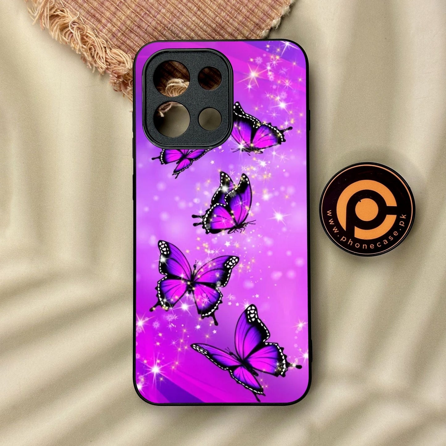 OnePlus 13T - Butterflies Design 8 - Premium Metal Printed Soft Bumper Shock Proof Case