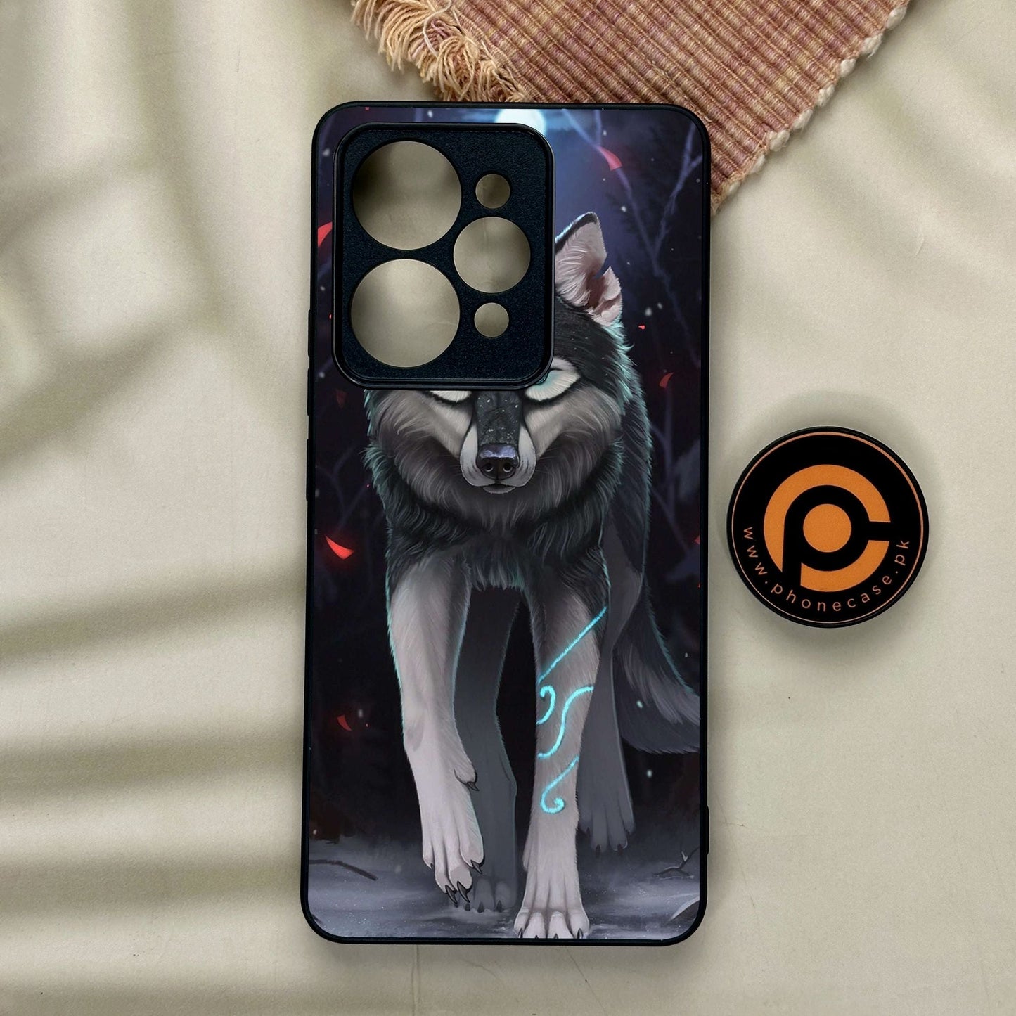 Realme 15 Pro - Wolf Design 8 - Premium Metal Printed Soft Bumper Shock Proof Case