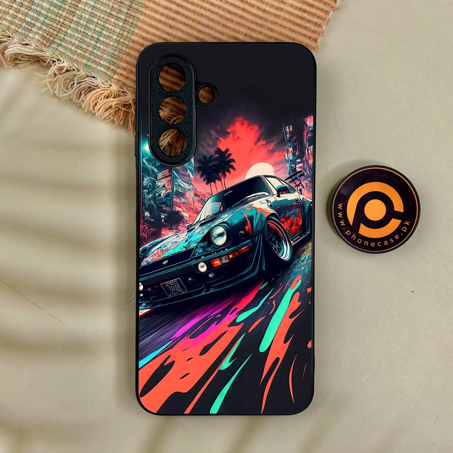 Samsung Galaxy A17 - Racing Series 2.0 Design 7 - Premium Metal Printed Soft Bumper Shock Proof Case