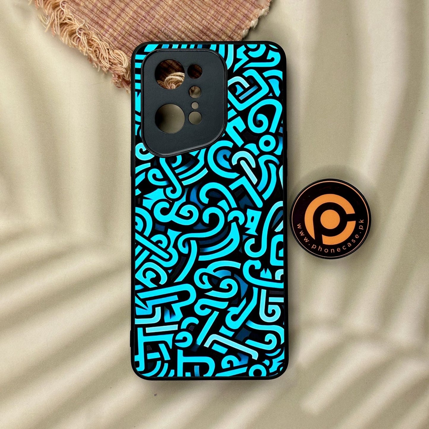 Oppo Find X5 Pro - Doodle Design - Premium Metal Printed Soft Bumper Shock Proof Case
