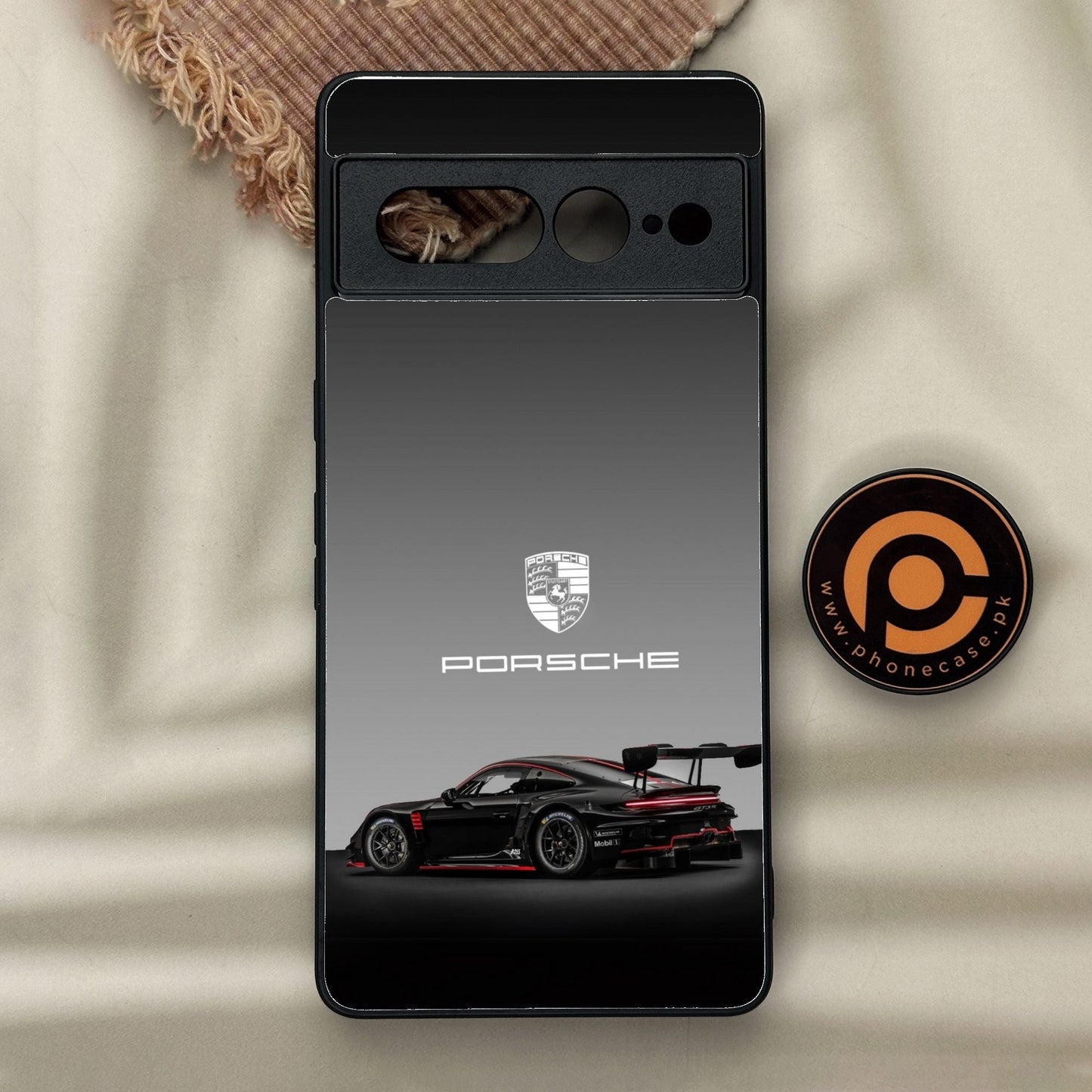 Google Pixel 7 Pro - Shadow Racer - Premium Metal Printed Soft Bumper Shock Proof Case CS-38947