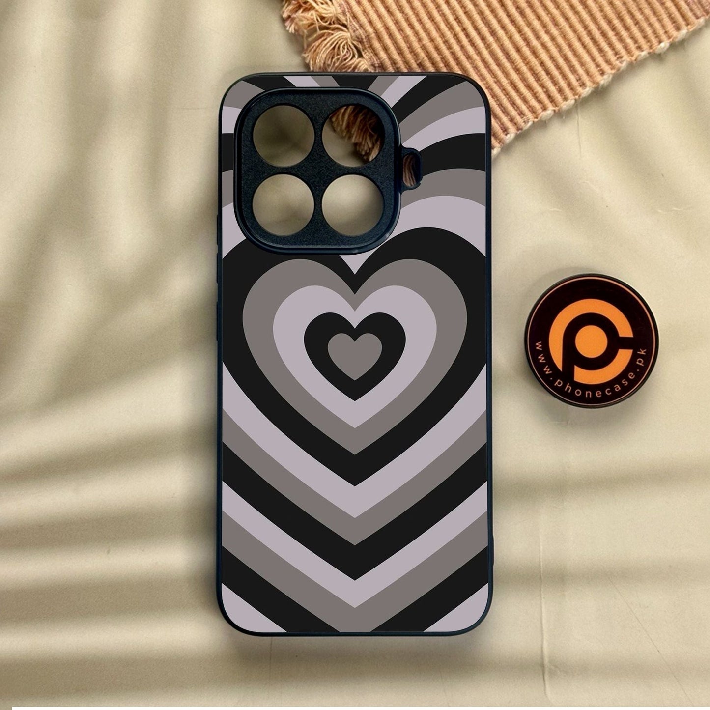 Xiaomi 15T Pro - Heartbeat Design 1 - Premium Metal Printed Soft Bumper Shock Proof Case