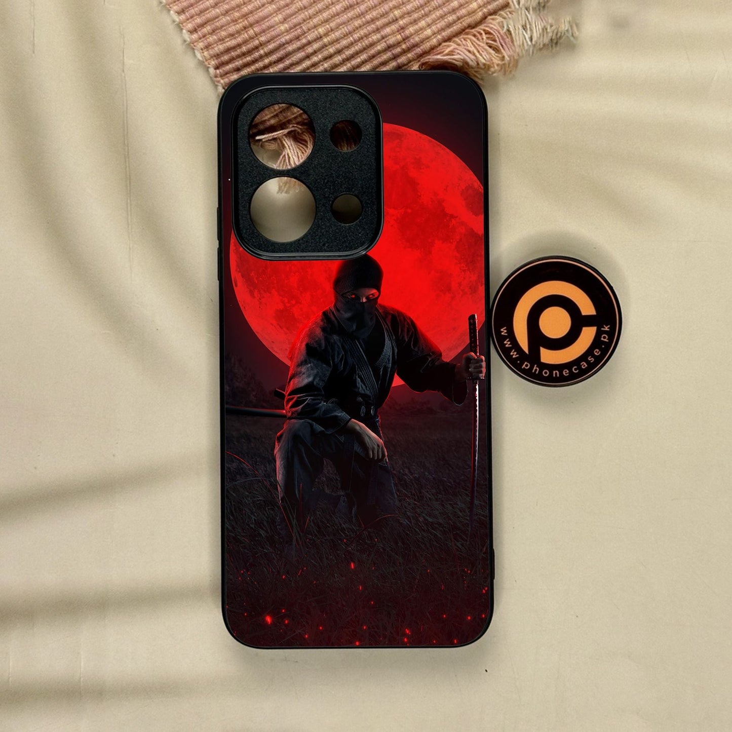 Xiaomi Redmi 15C - Ninja Design 10 - Premium Metal Printed Soft Bumper Shock Proof Case