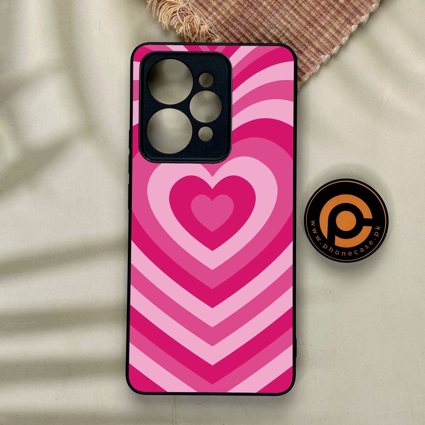 Realme 15 Pro - Heartbeat Design 6 - Premium Metal Printed Soft Bumper Shock Proof Case